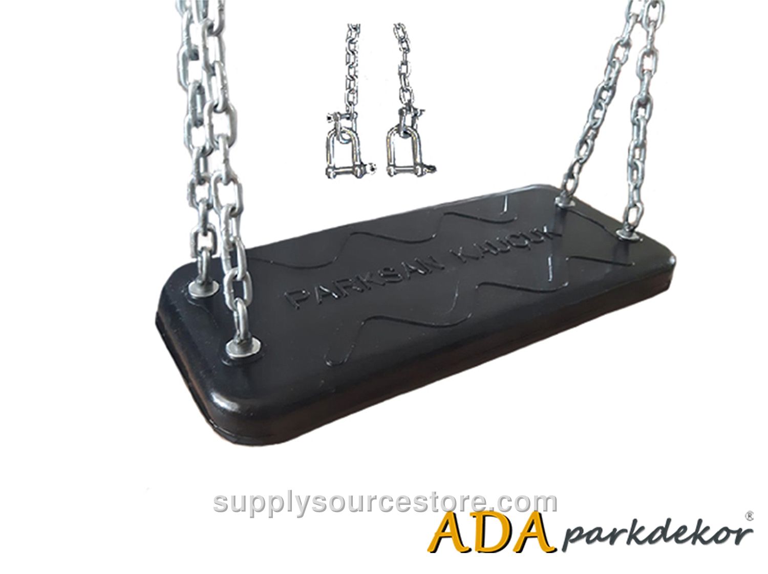 Rubber Playground Swing Seat (Chain) – For Children and Adults