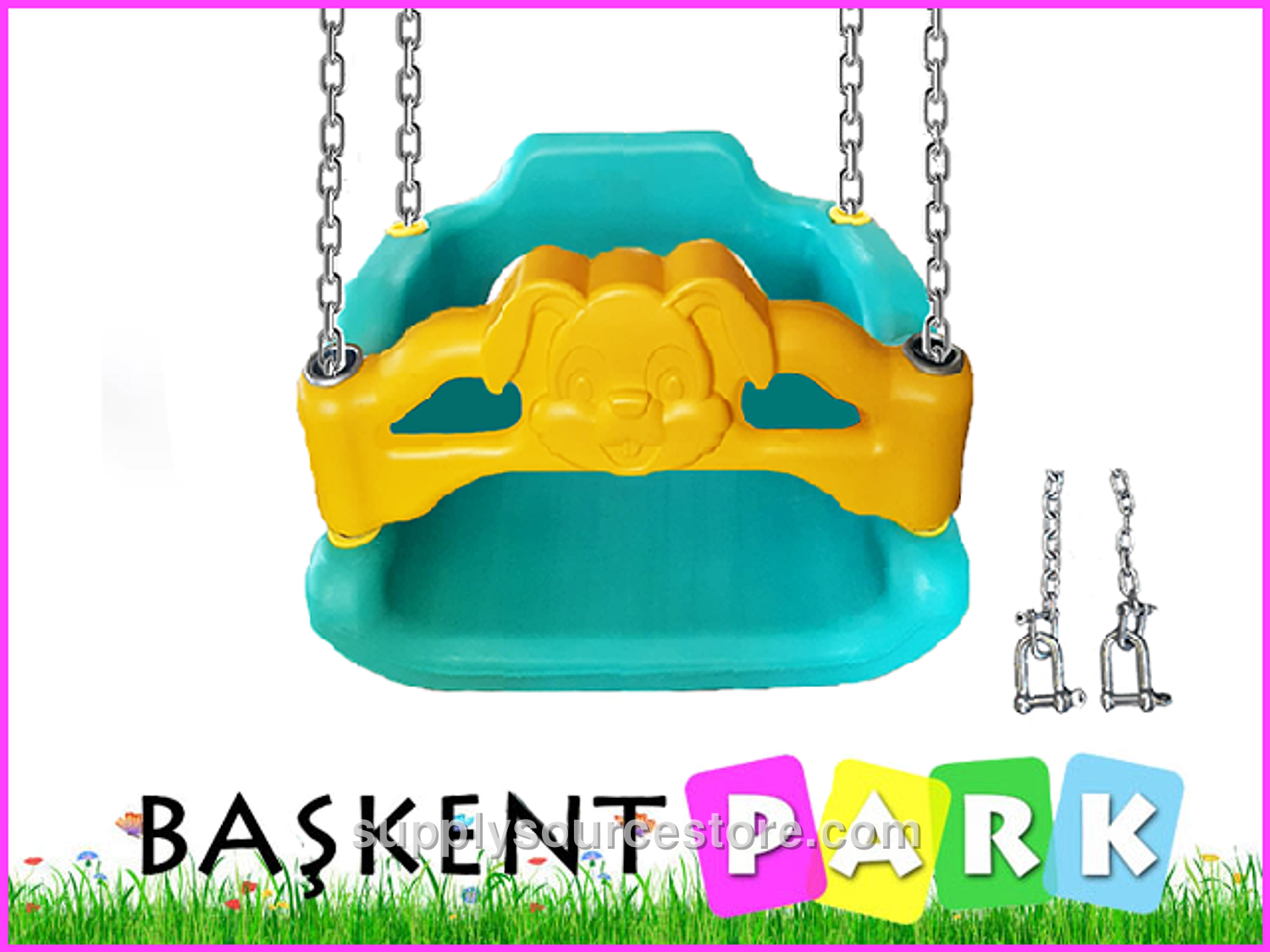 52232 Chain Guarded Swing Seat