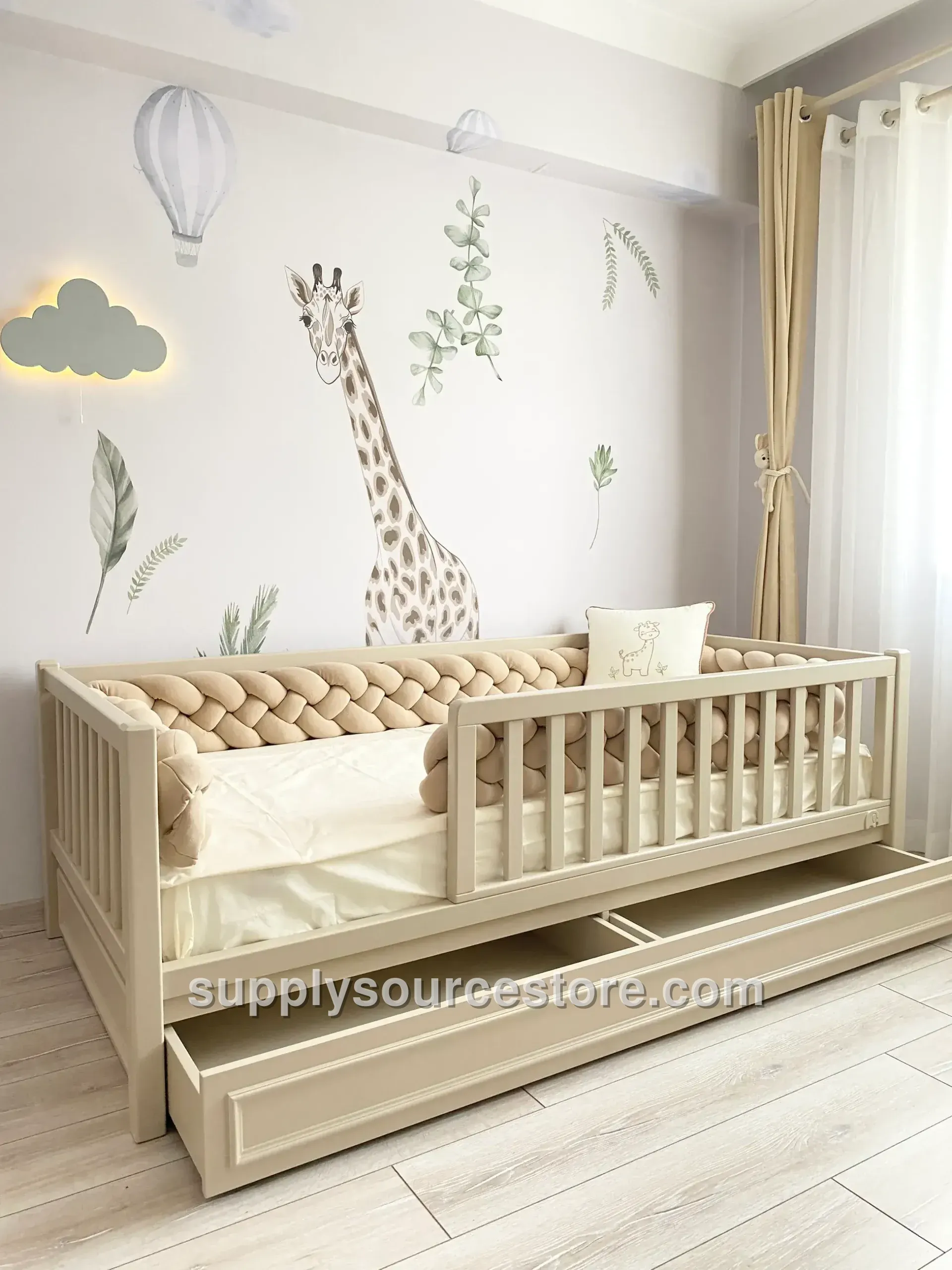ASIL Series Montessori Bed with Drawers