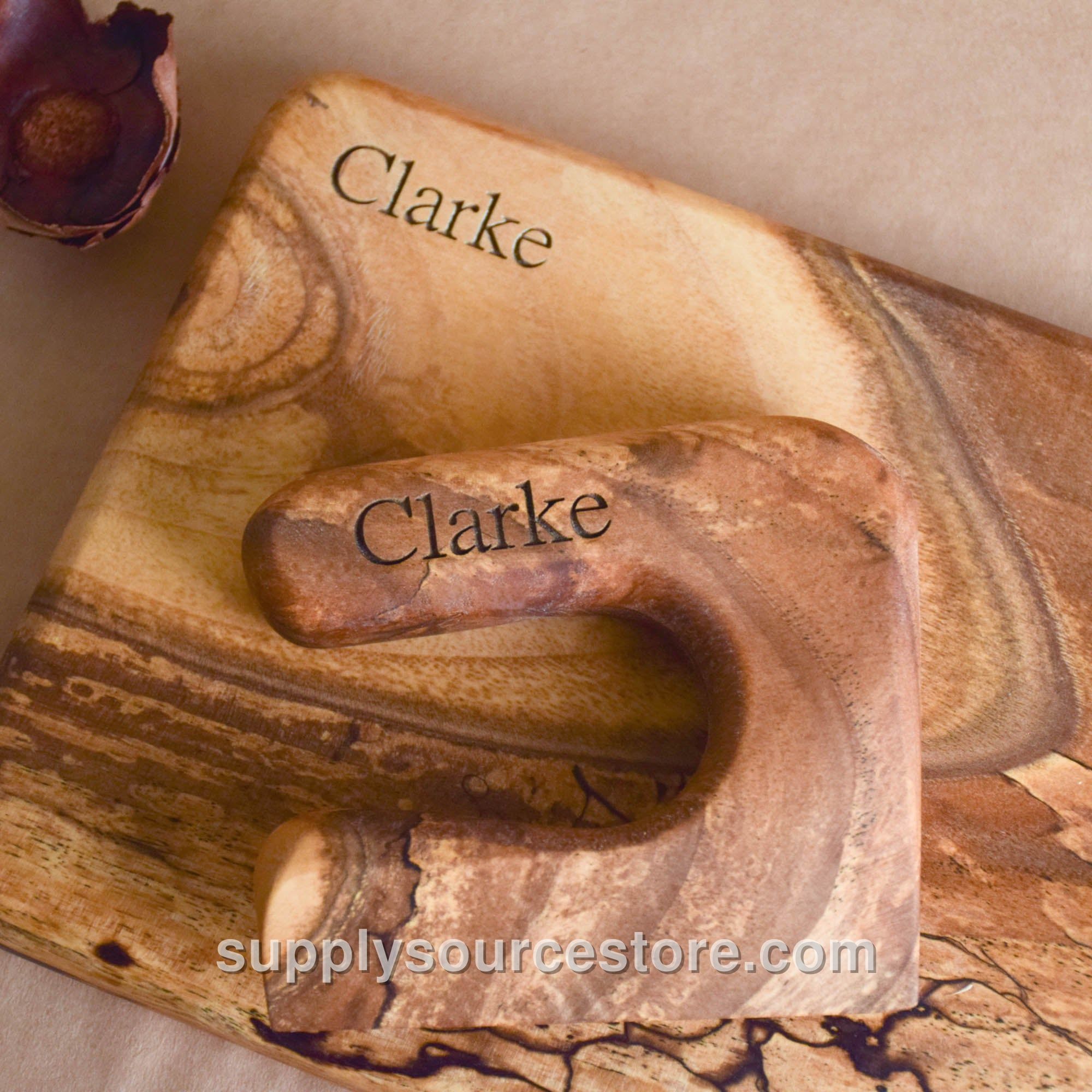 Walnut Wood Safe Knife and Cutting Board