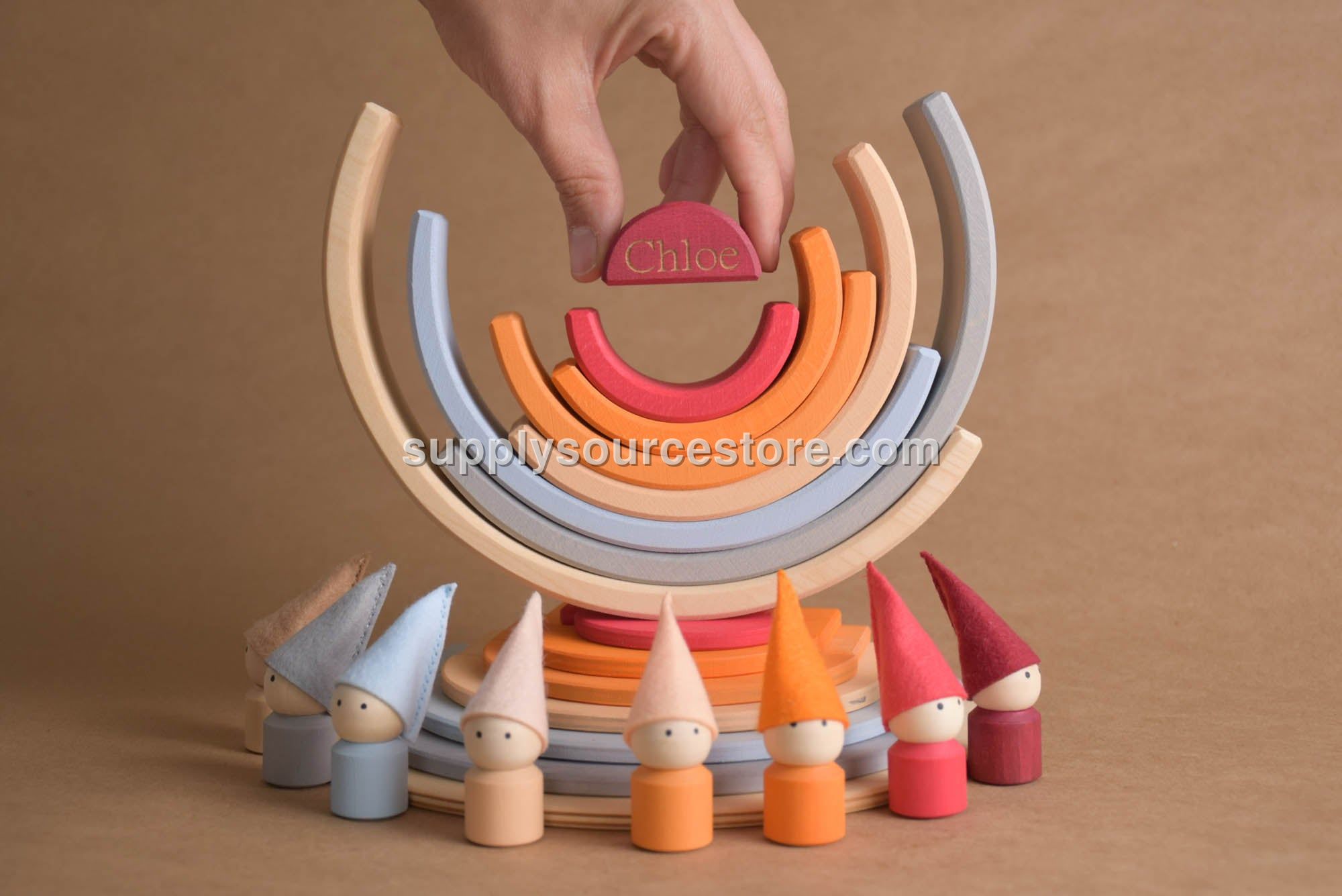 Neutral Rainbow Building Set