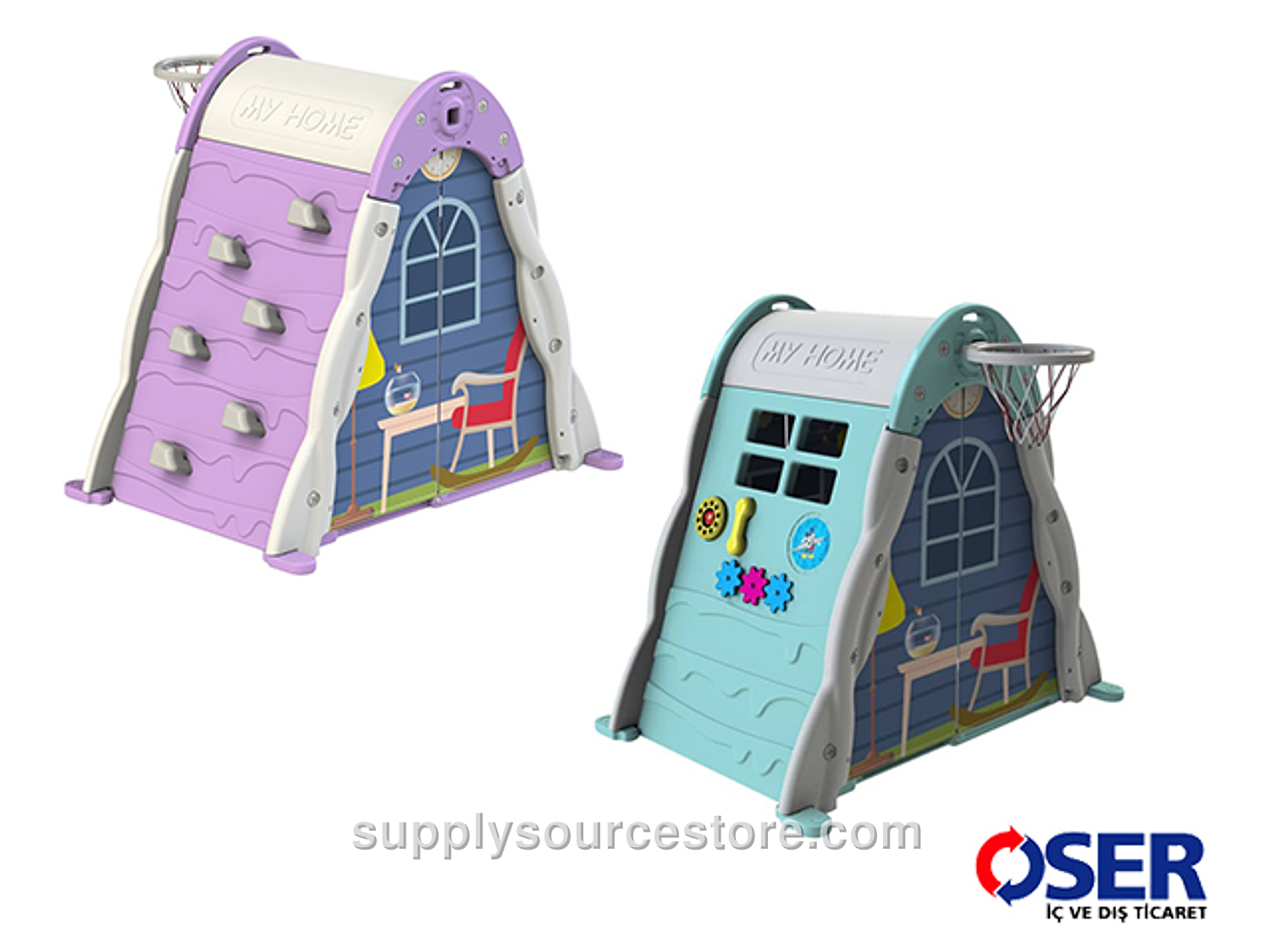 Climbing Playhouse With Pot