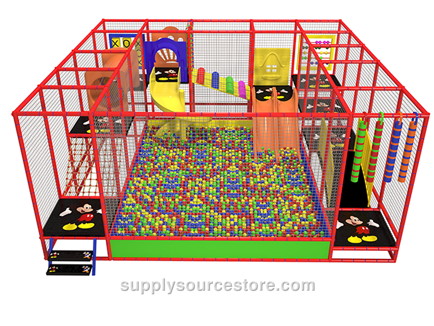 Activity Ball Pool + Trampoline 630×660 cm (248 x 260 in)