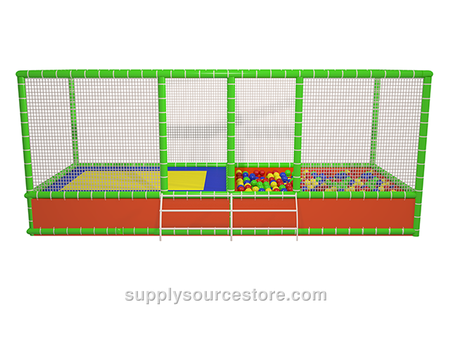 Ball Pit with Trampoline 305×523 cm (120 x 206 in)