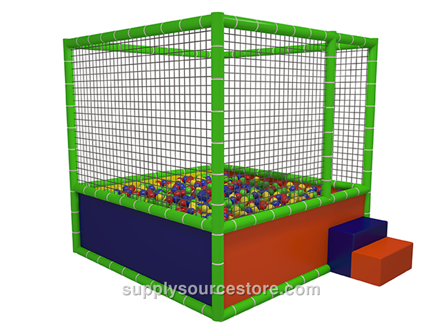Mesh Ball Play Pool 200 x 200 cm (78.7 x 78.7 in)
