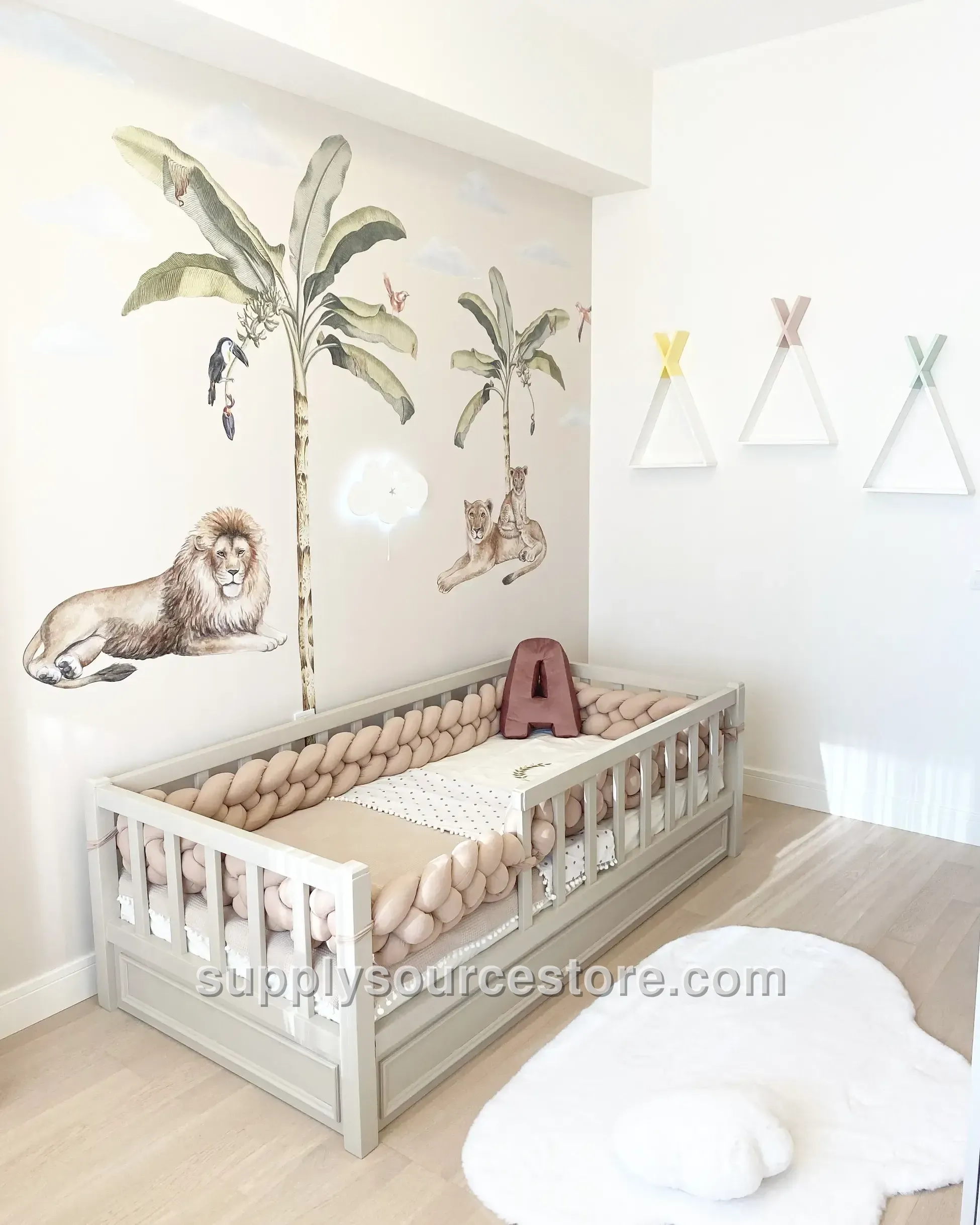 Asil Series Montessori Bed Without Drawers