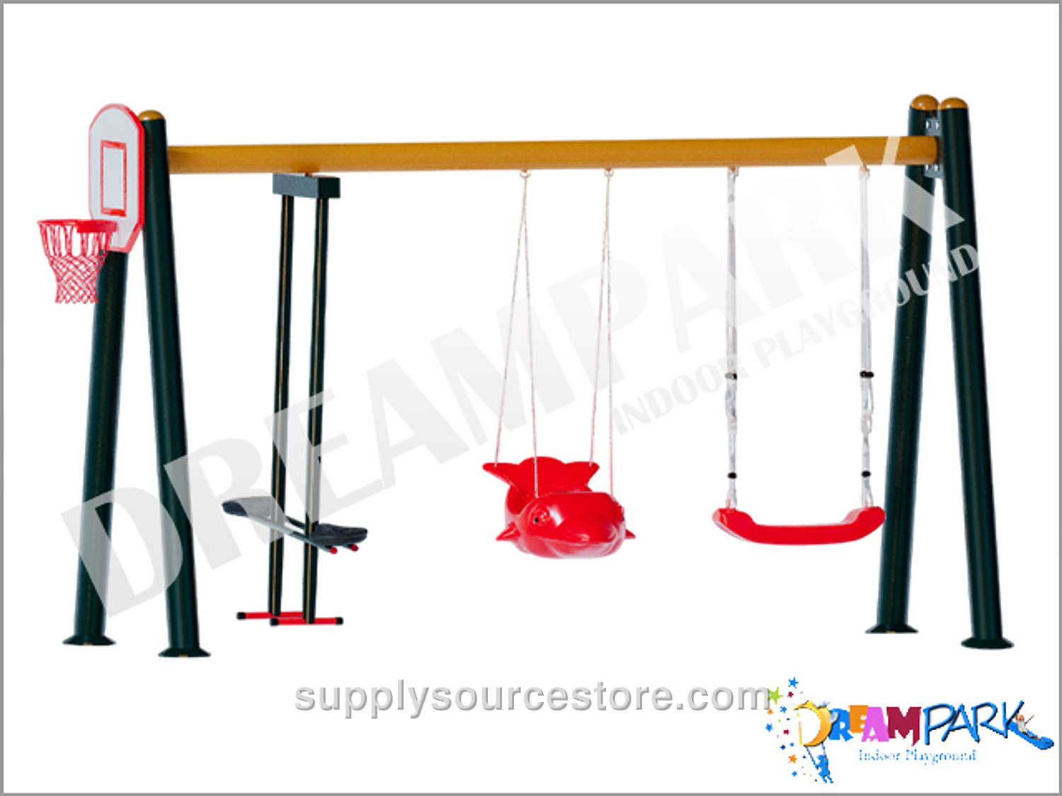 Triple Swing Set
