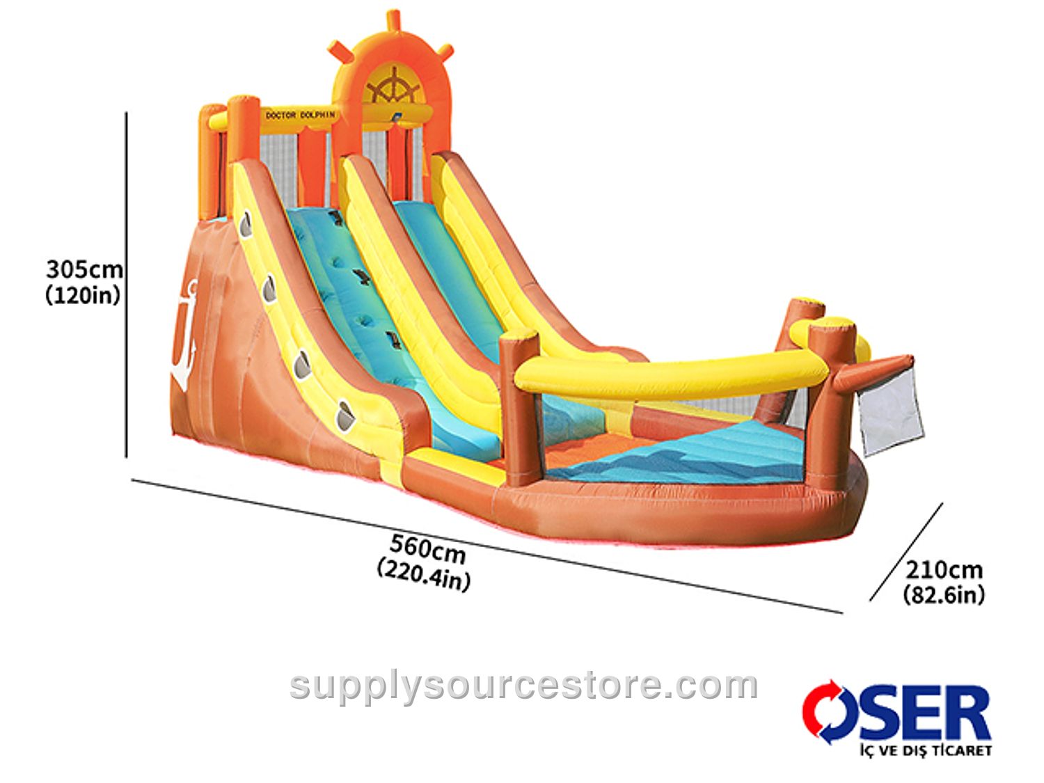 Inflatable Playground (Ship Slide)