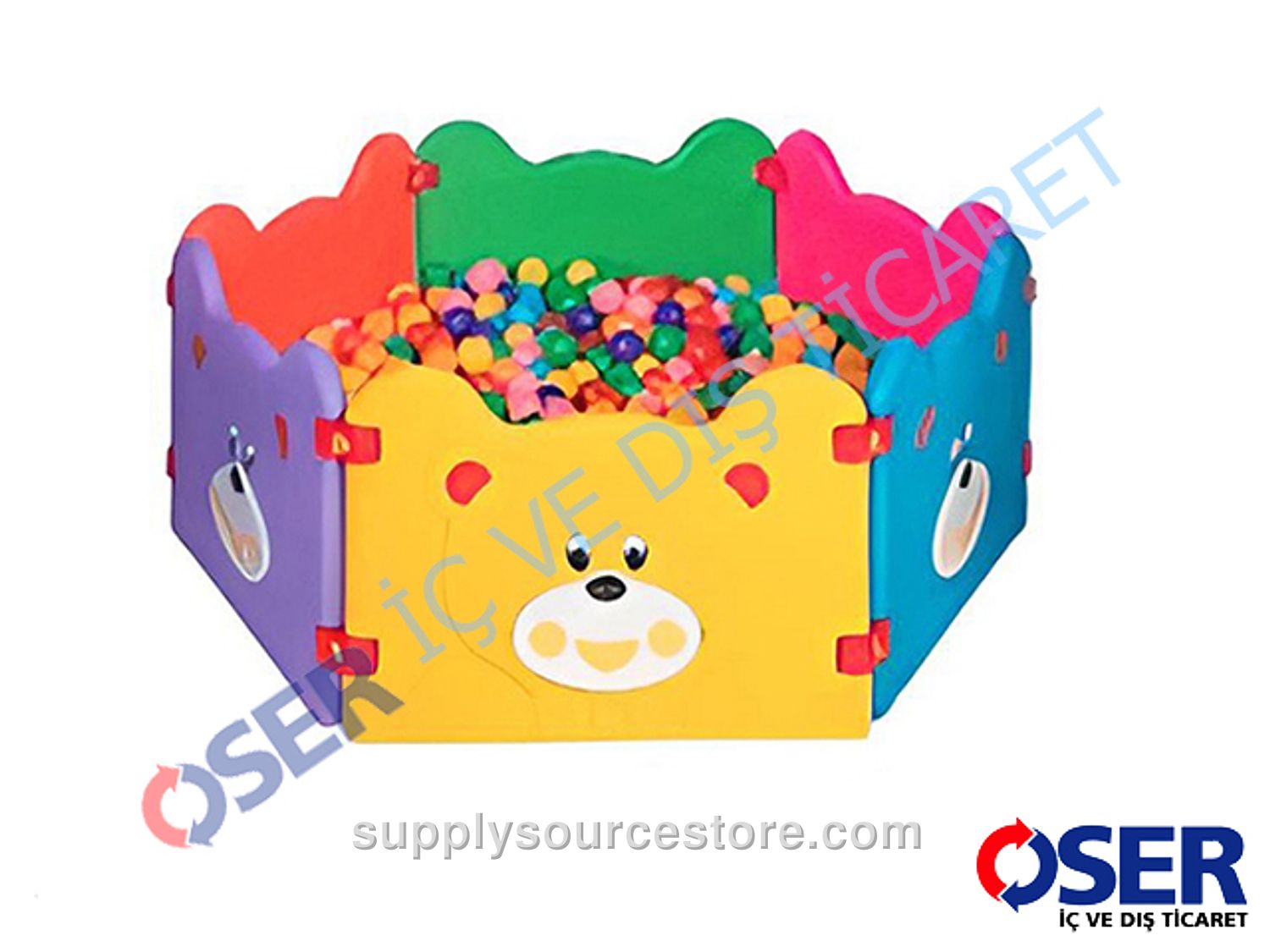 Happy Bear Ball Play Pool