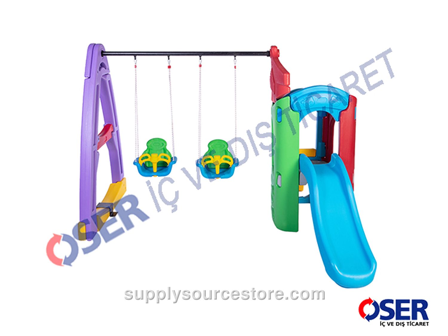 Ship Swing Playground Activity Center