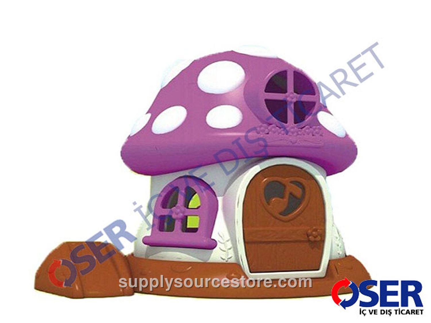 Cute Mushroom House