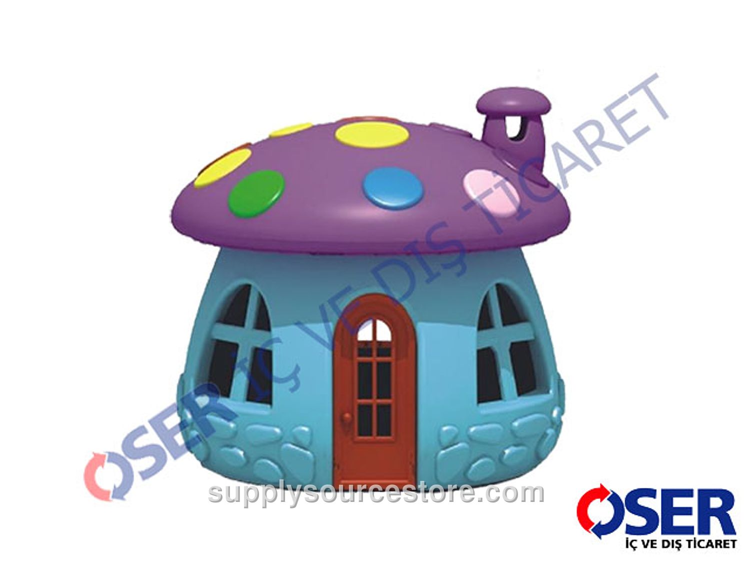 Fancy Mushroom House