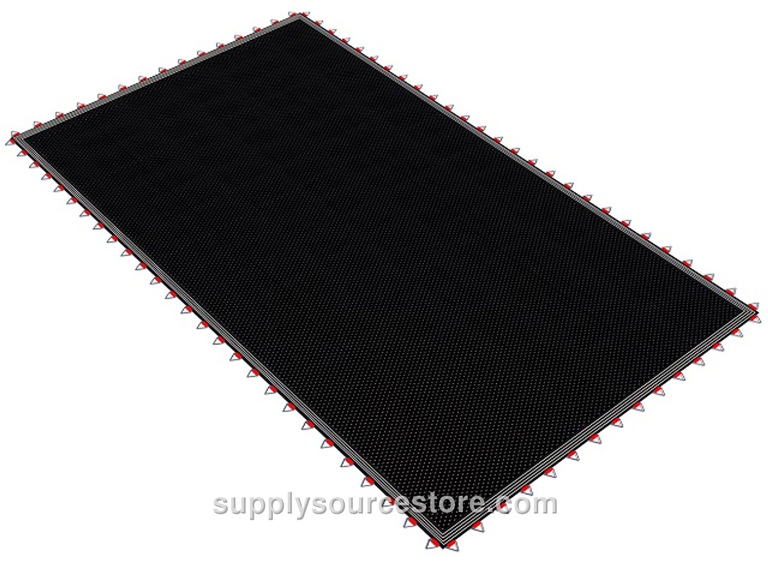 Typ-018 Black Trampoline Jump Net (Commercial Olympic) (185×330 cm (72.8 x 130 in))
