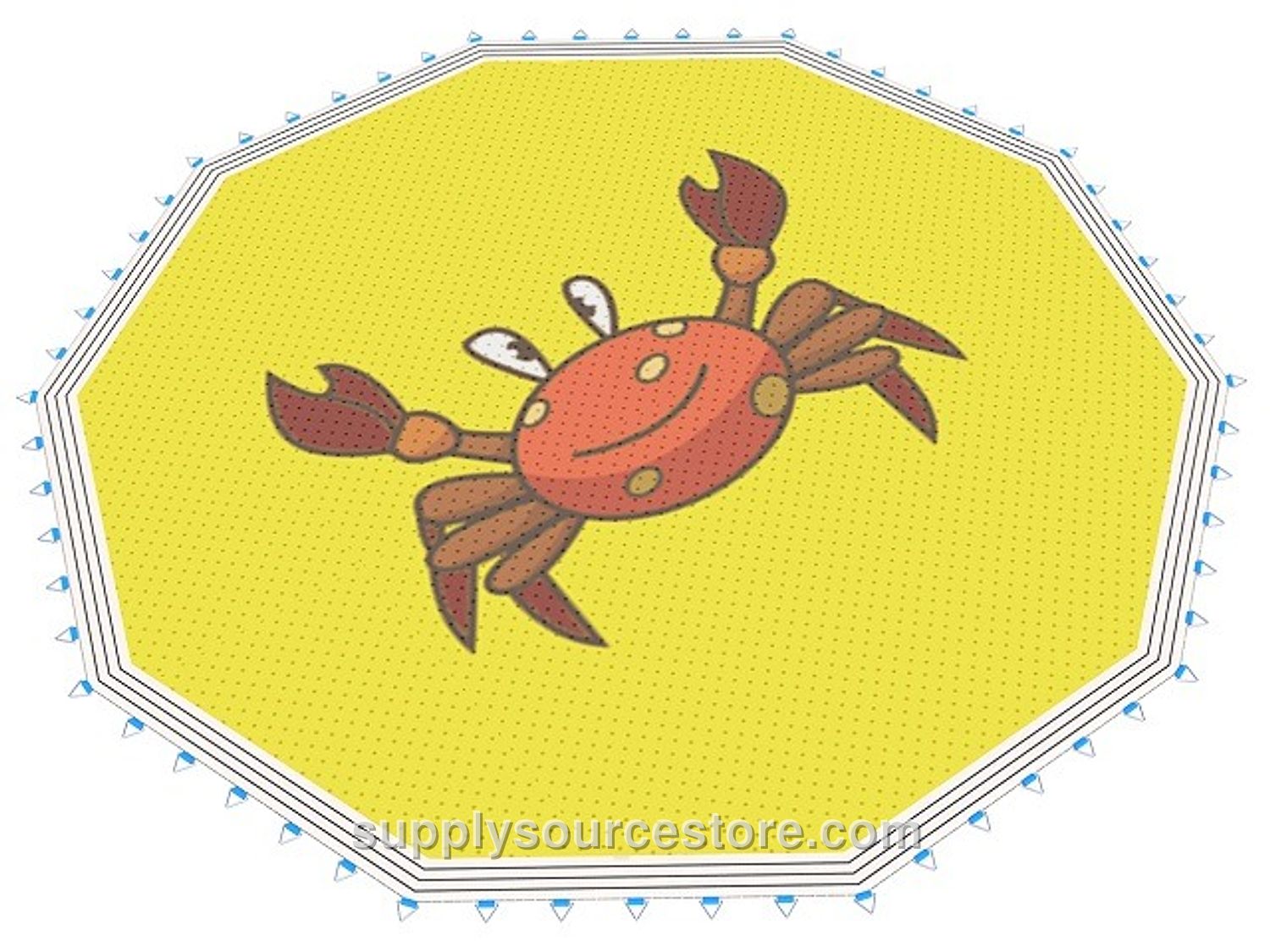 Typ-014 – Trampoline Jump Net Ten‑Corner Crab 275 cm (108 in)