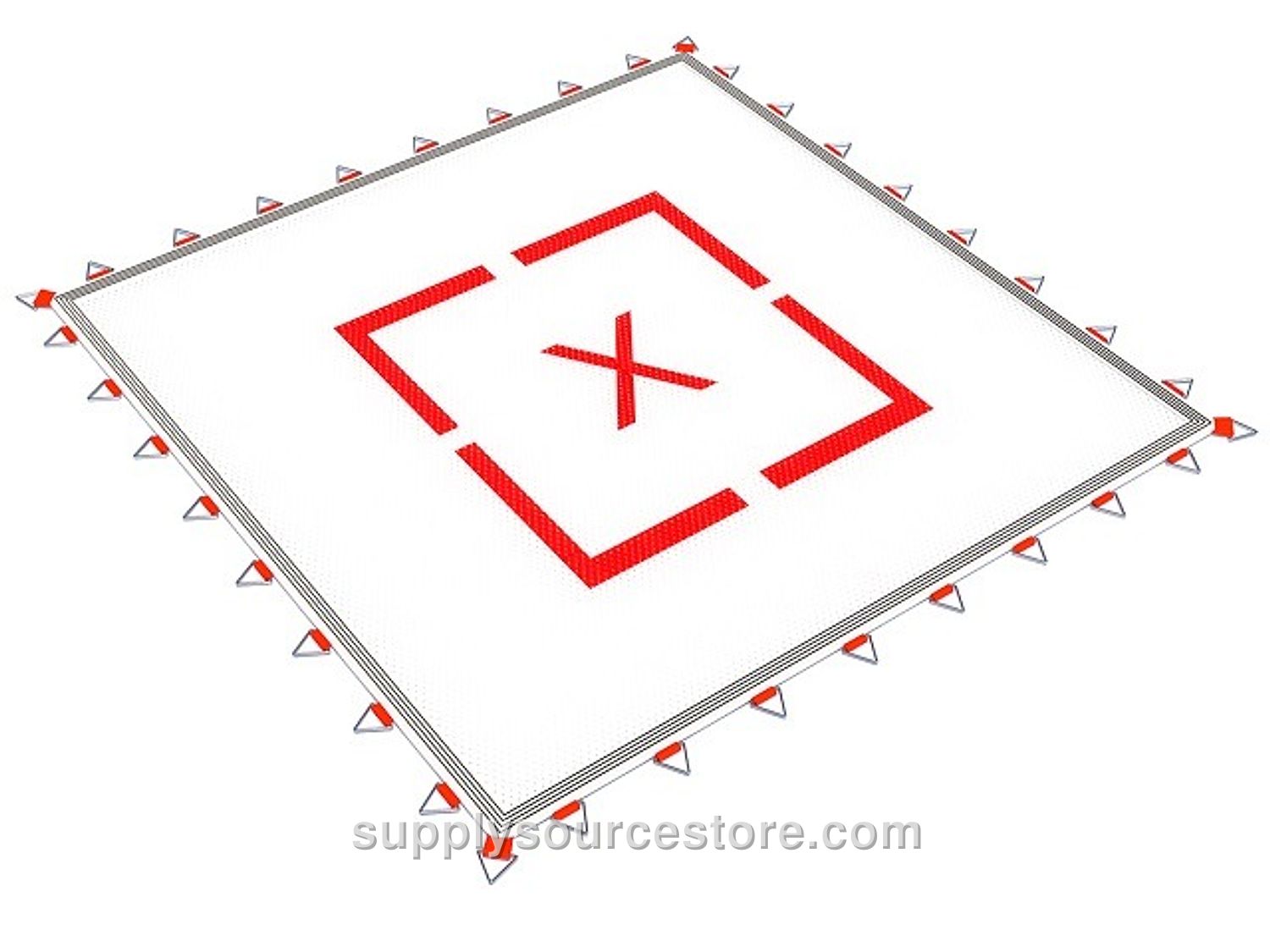 Typ-005 Trampoline Jump Net with Target Figure
