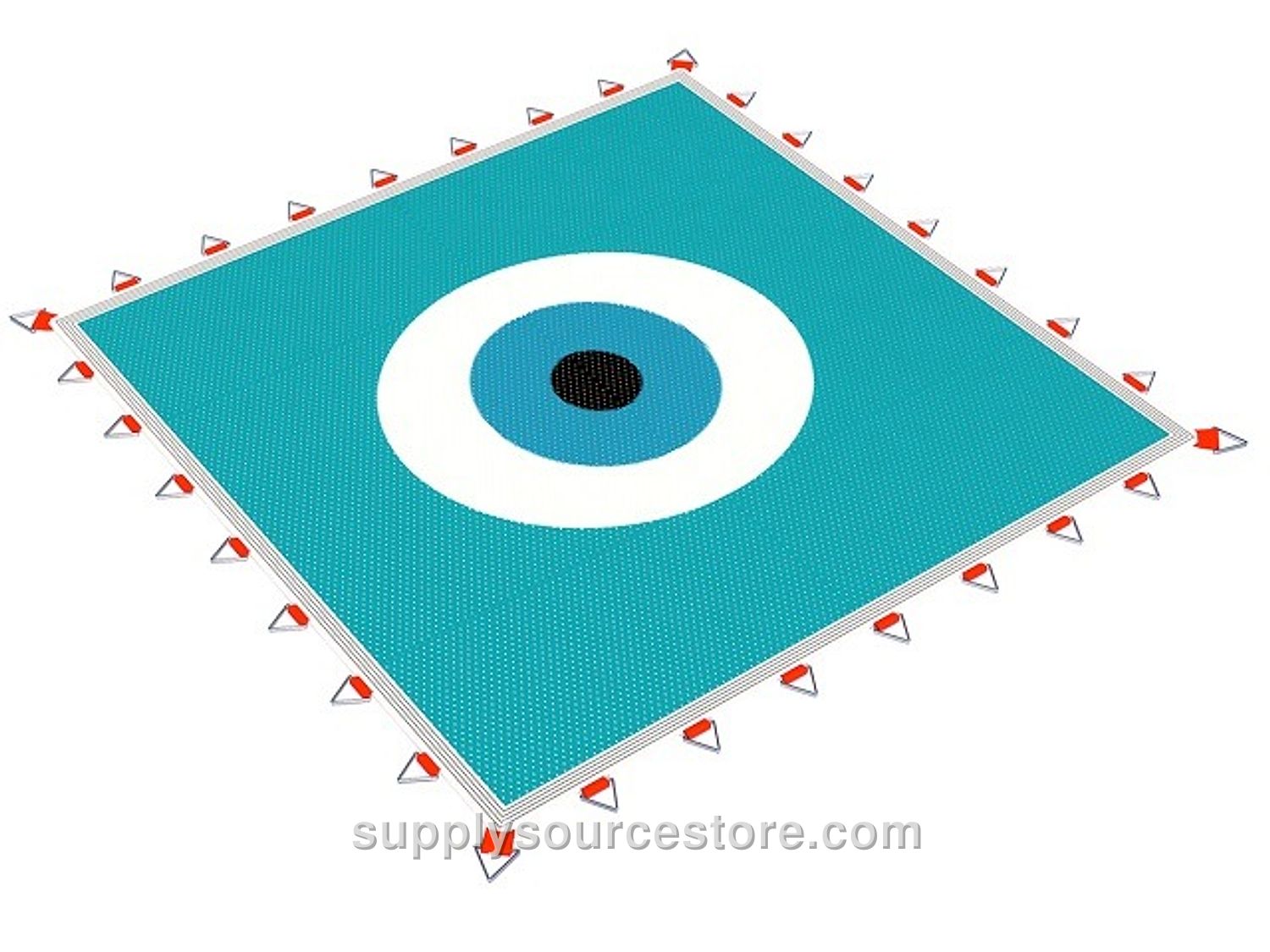 Typ-003 – Trampoline Jump Net Evil Eye 105×105 cm (41.3 x 41.3 in)
