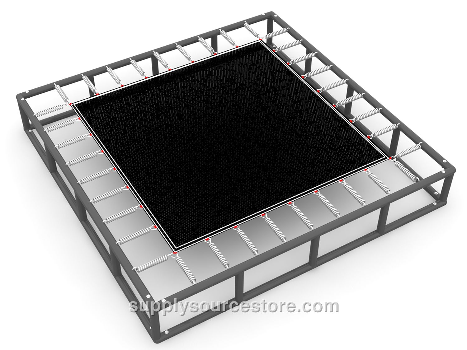 Garden Square Trampoline Model 200x200cm (78.7 x 78.7 in)