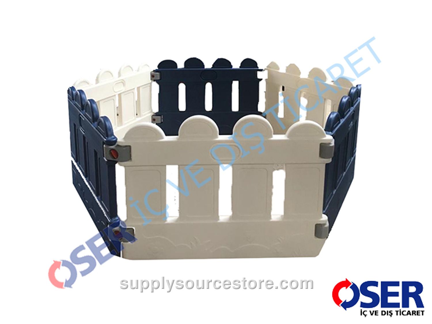 Plastic Playground Fence