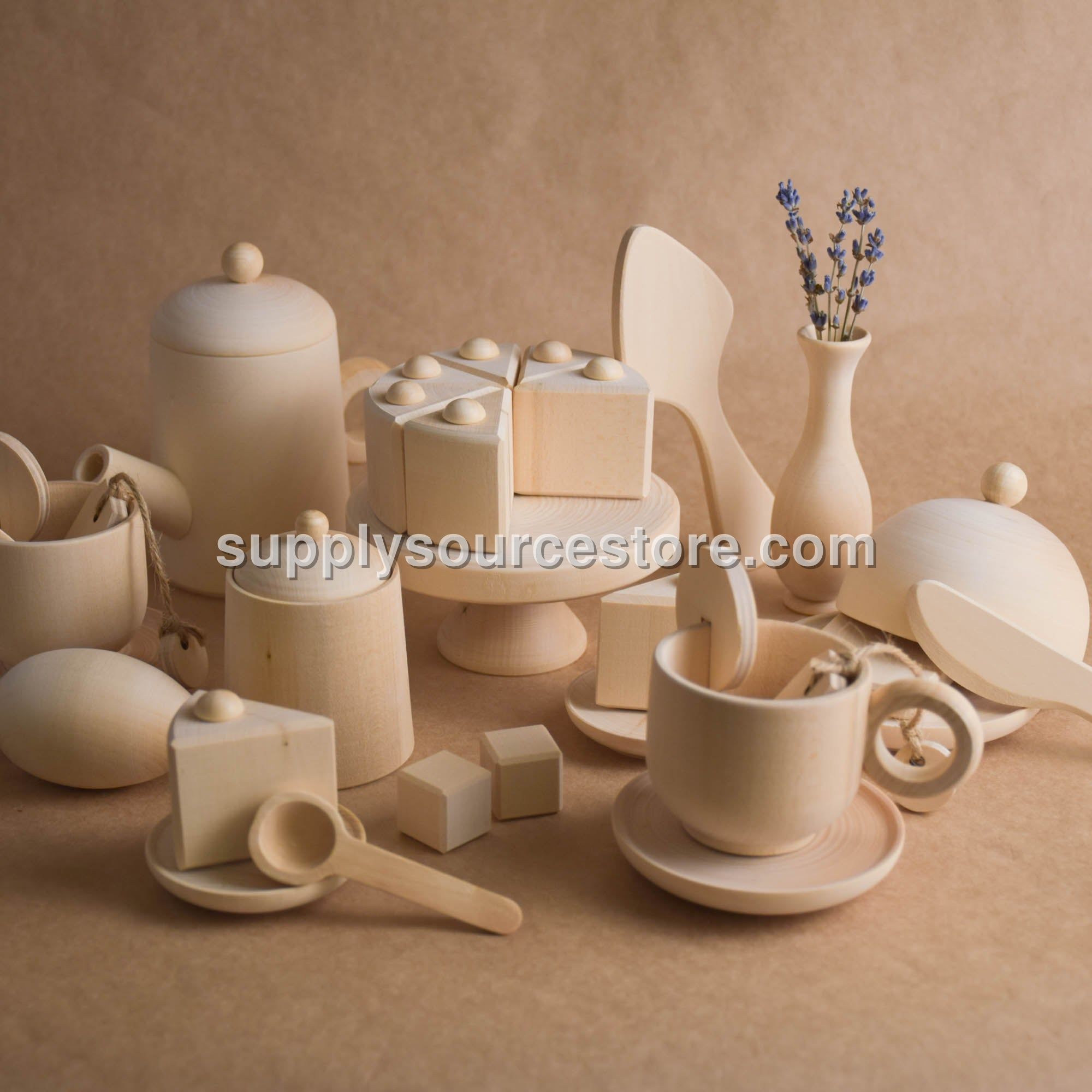 Tea Set and Cake