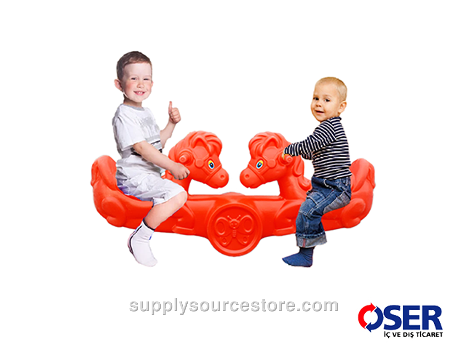 Dual Horse Seesaw