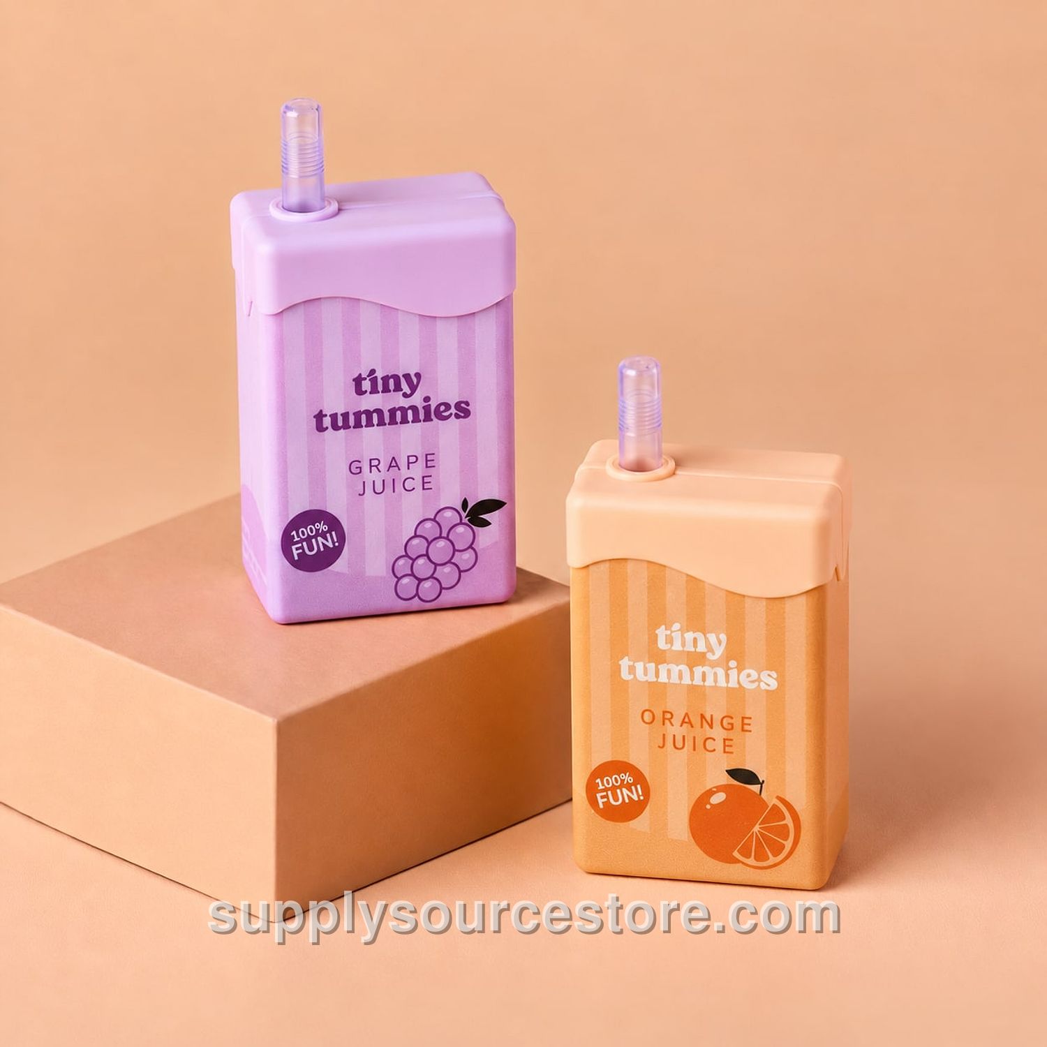 Grape & Orange Juice Box Duo Pack