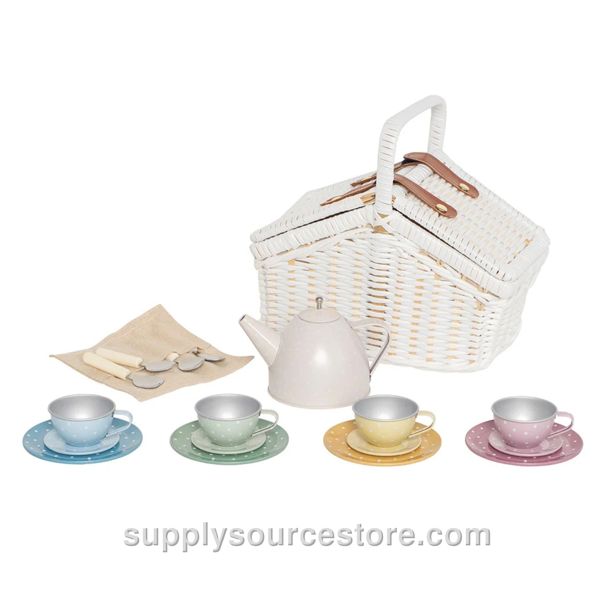 Tea Set Basket