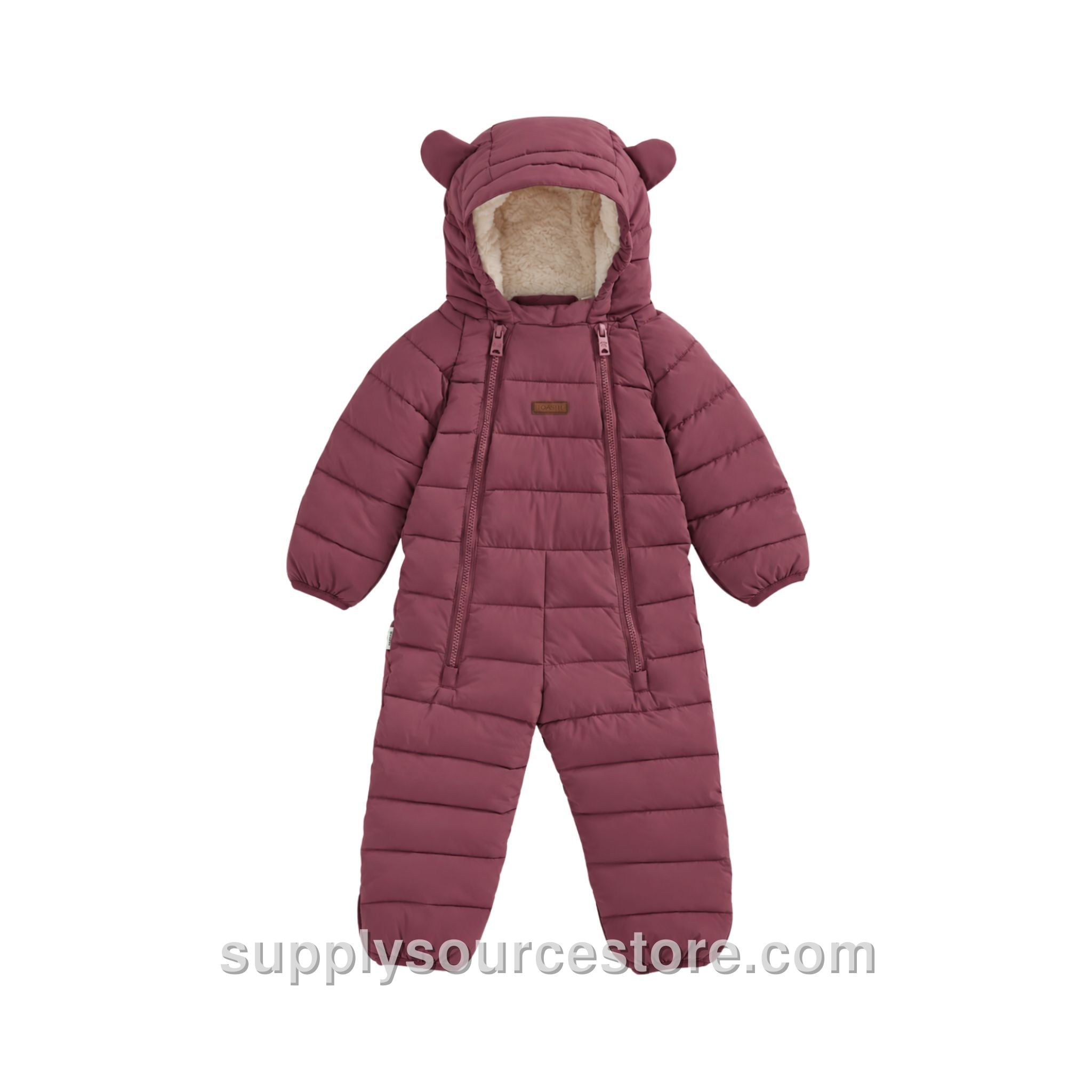 Cloud Onesie Snowsuit - Berry Pink
