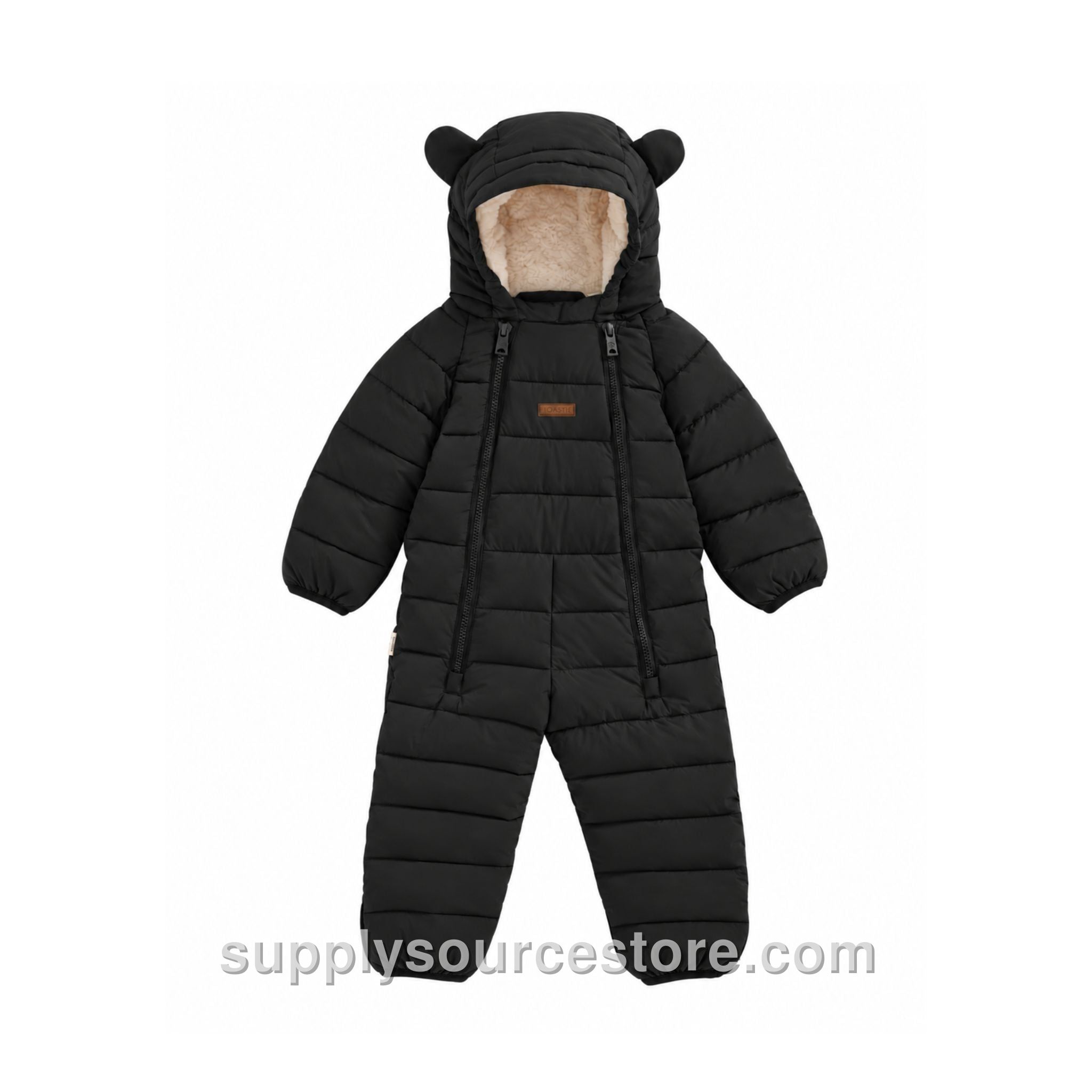 Cloud Onesie Snowsuit - Liquorice Black