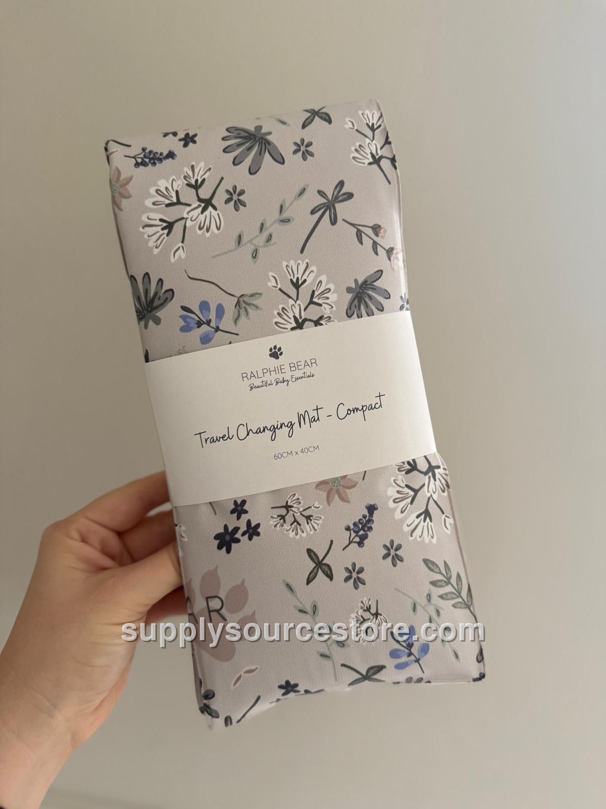 Baby Changing Compact Travel Mat - Wildflower