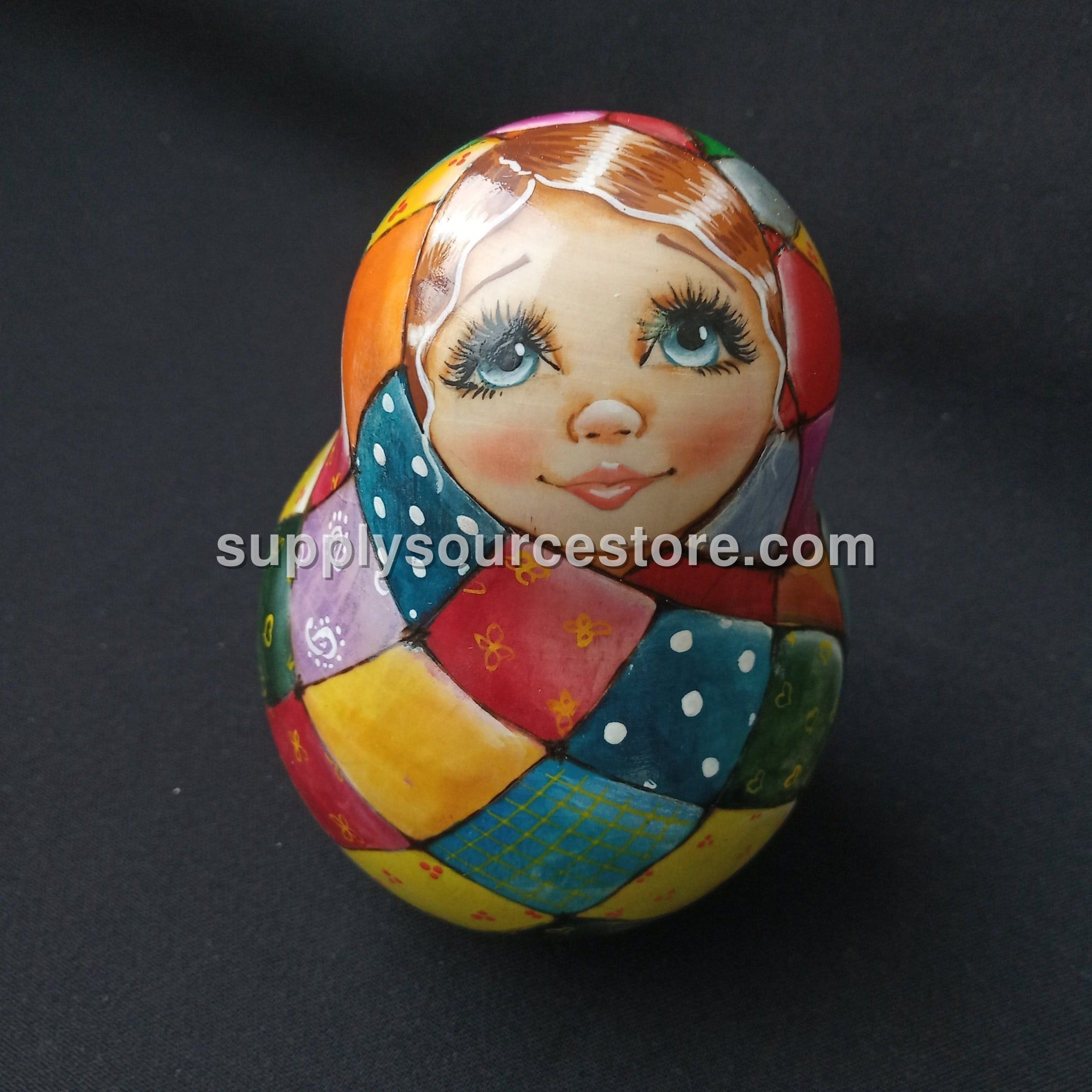 Wooden Roly Poly Doll