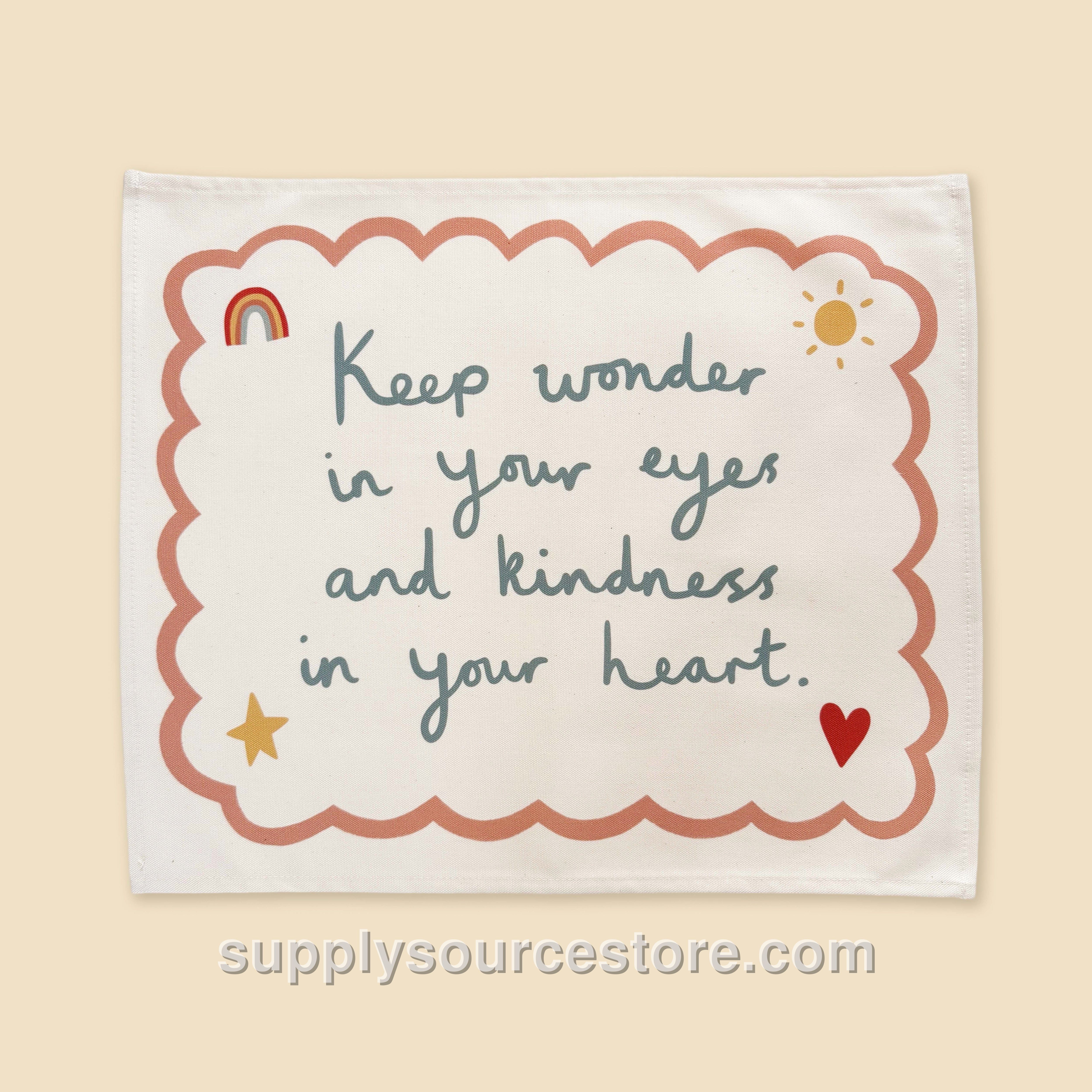 Keep Wonder In Your Eyes Banner