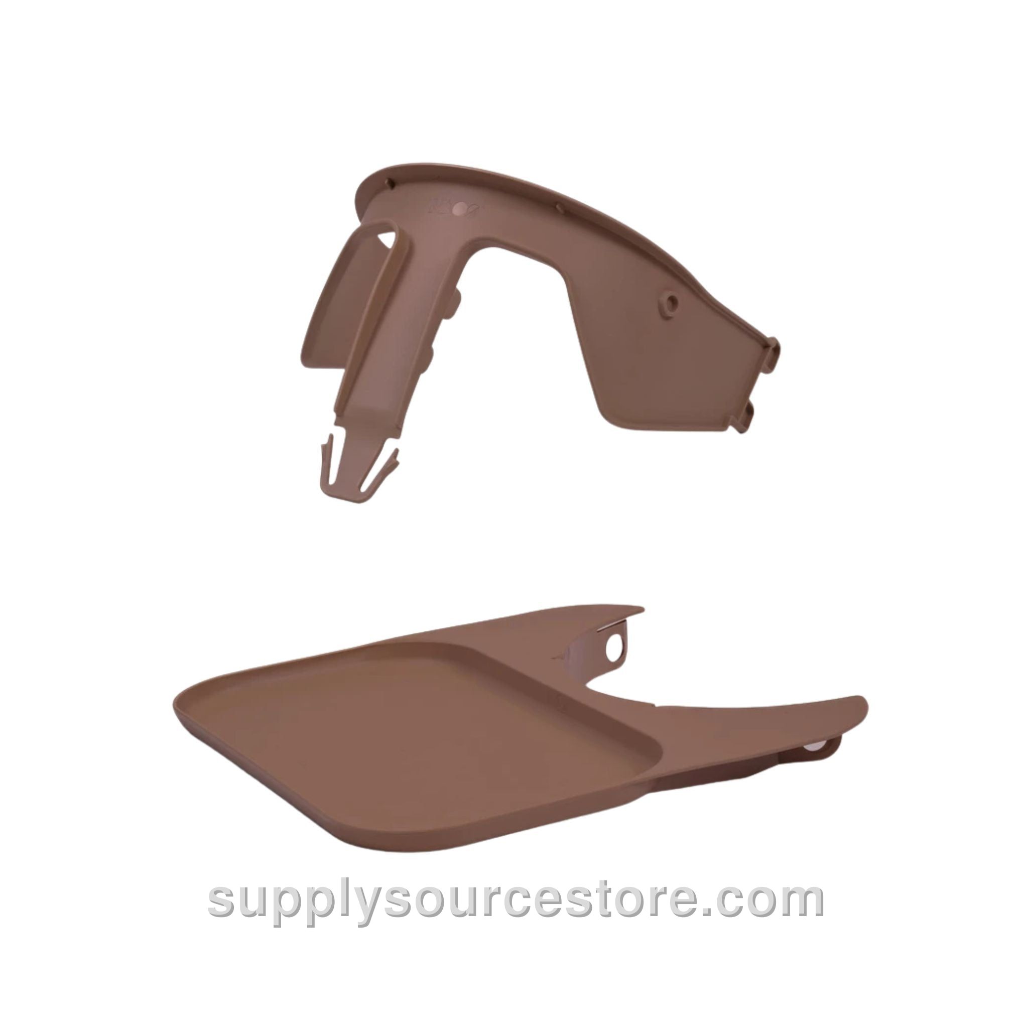 Klapp Safety Rail & Tray - Mocca Brown