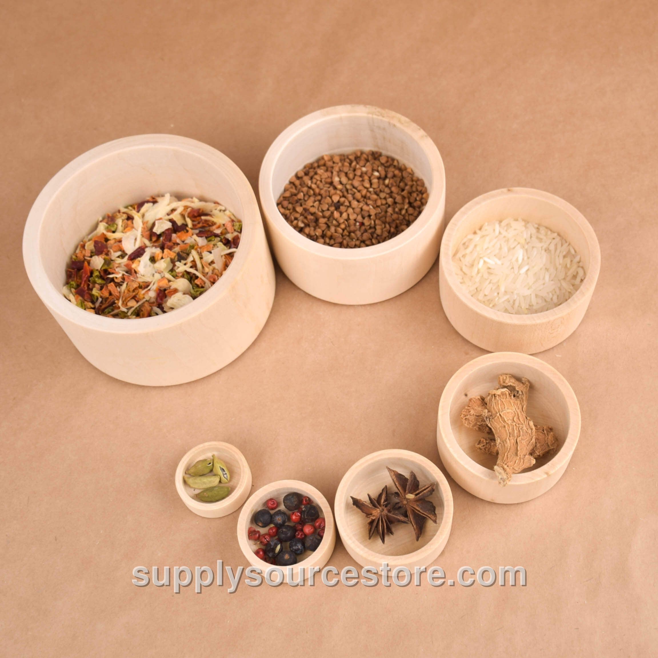 Natural Nesting Bowls