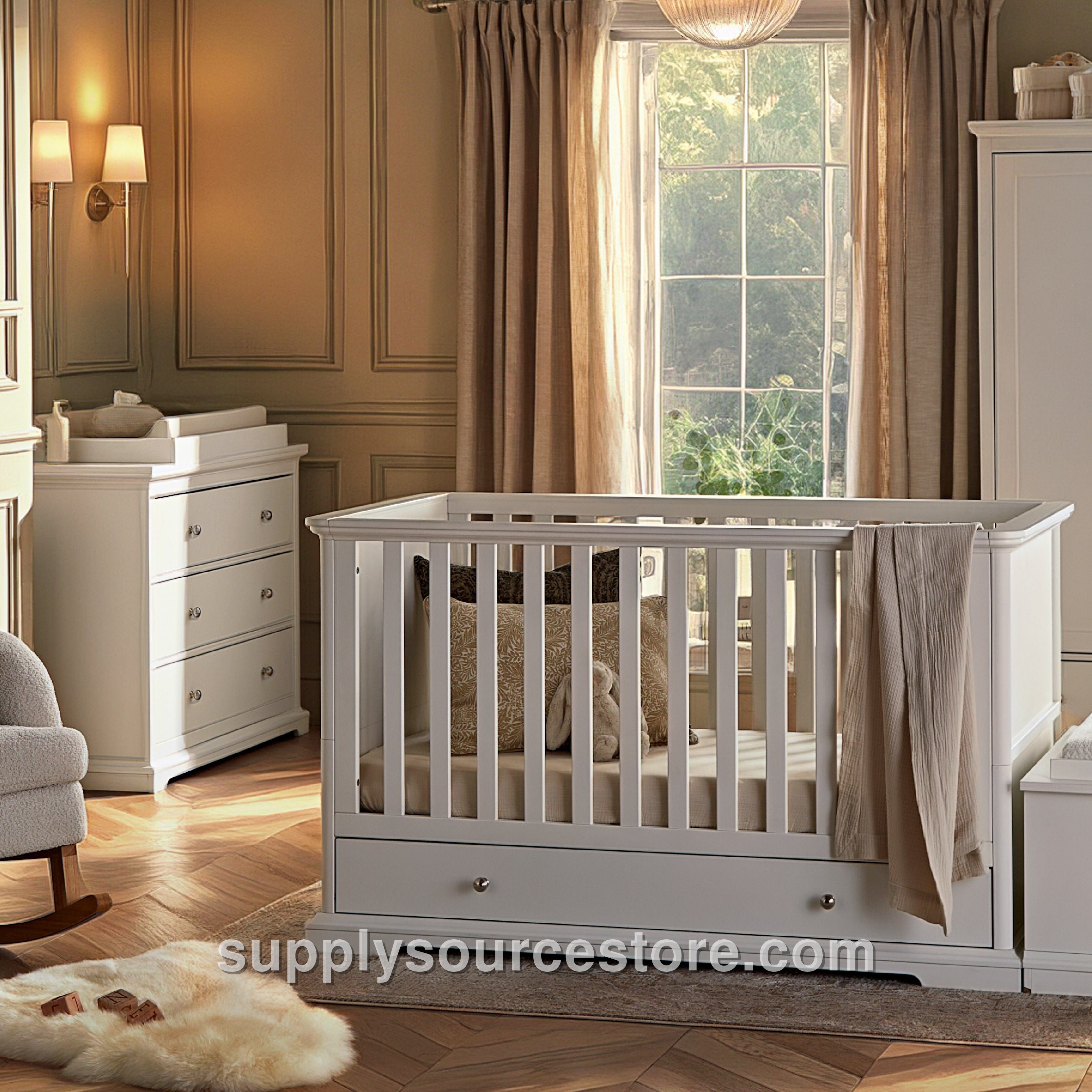 Beaumont 2 Piece Nursery Furniture Set - White