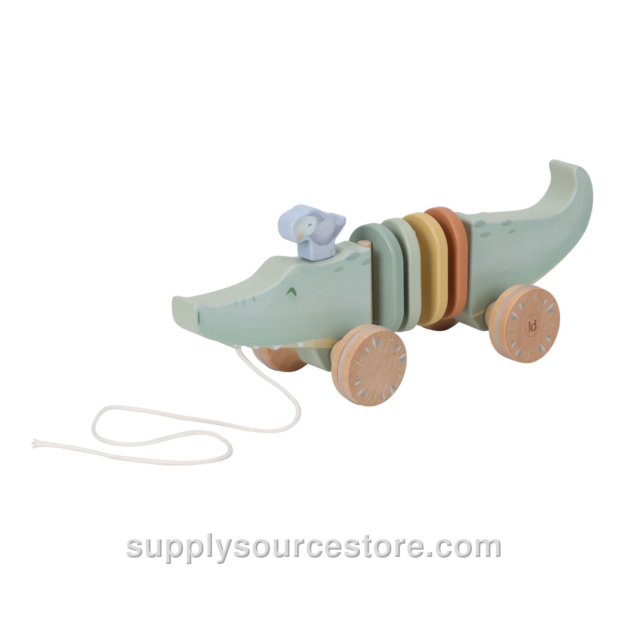 Wooden Pull Animal - Safari Friends