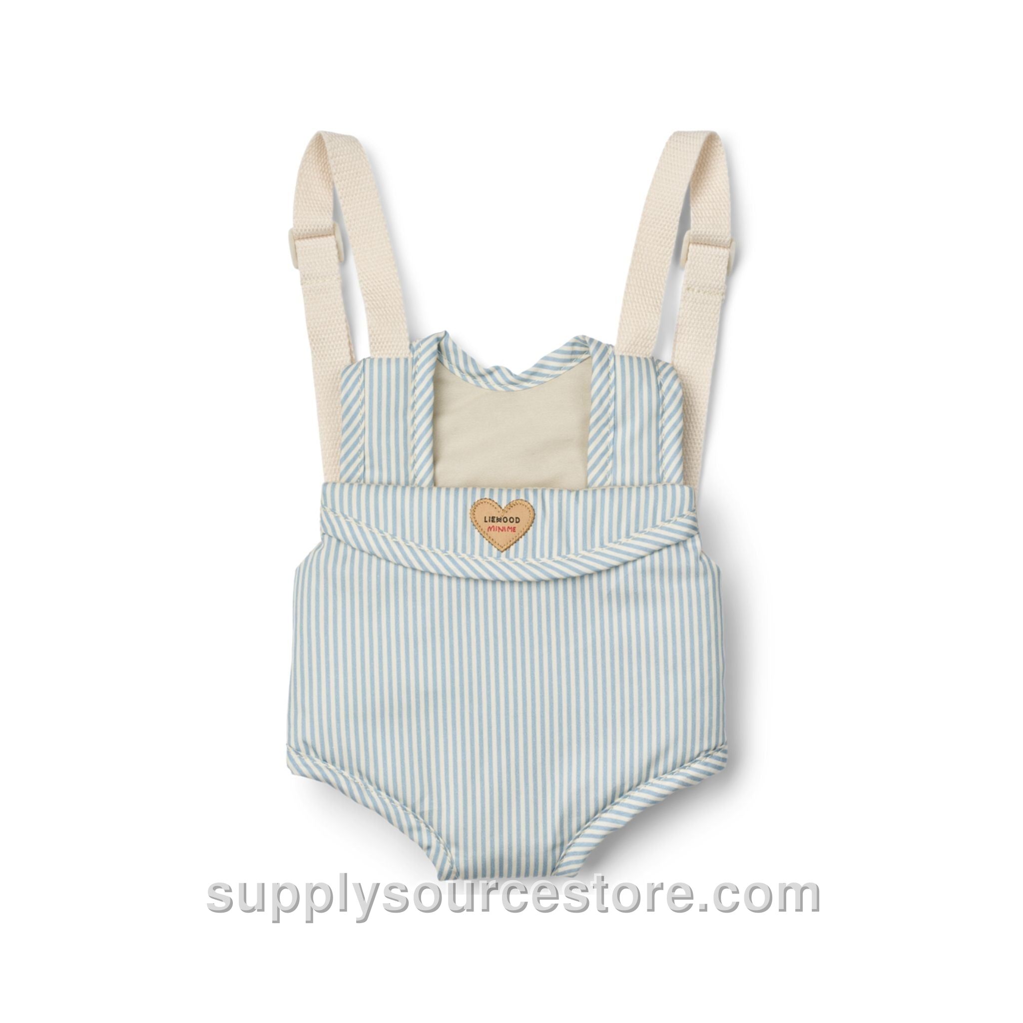 Eleanor Doll Carrier - Stripe Beach Blue / Creme De La Creme