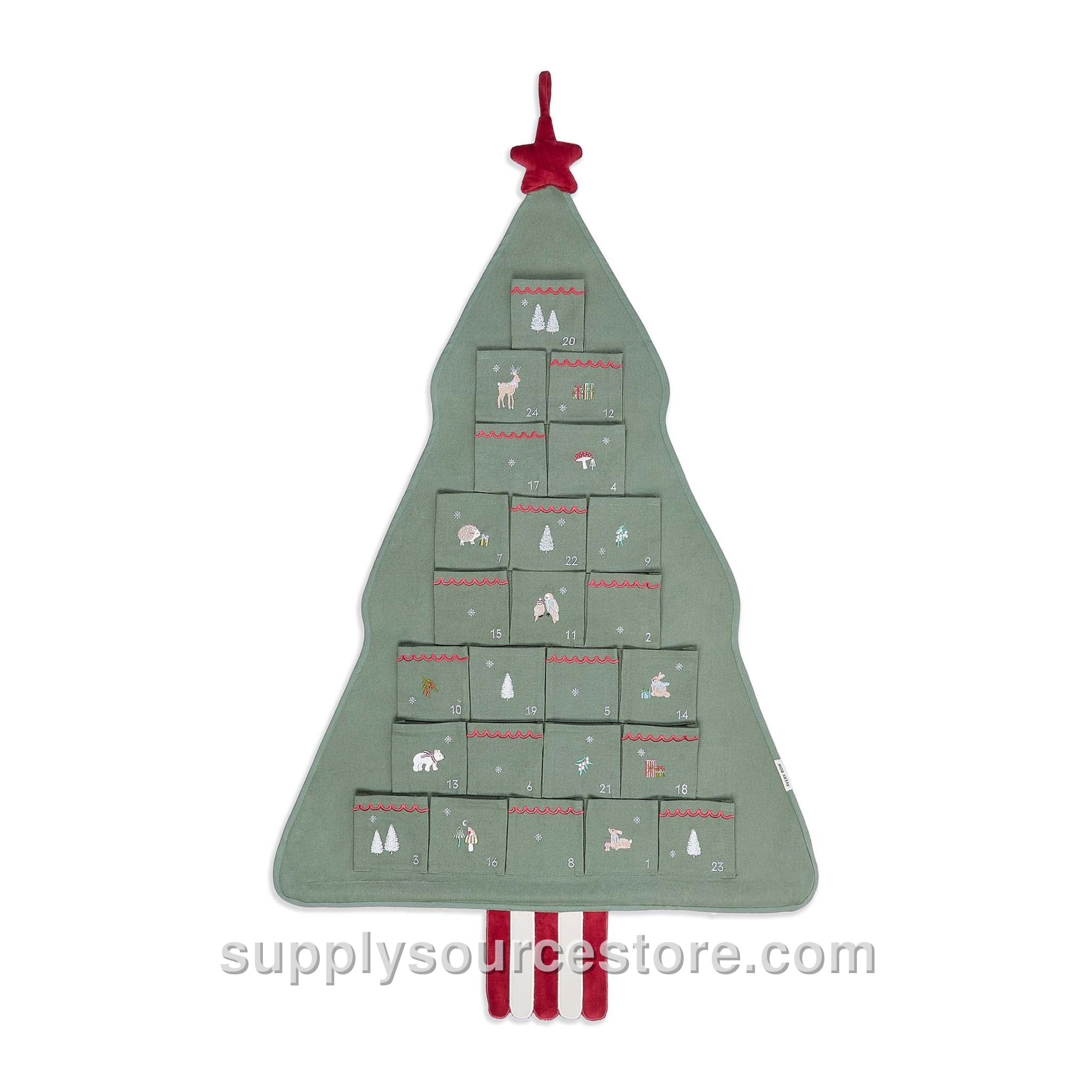 Fabric Advent Calendar - Christmas Tree