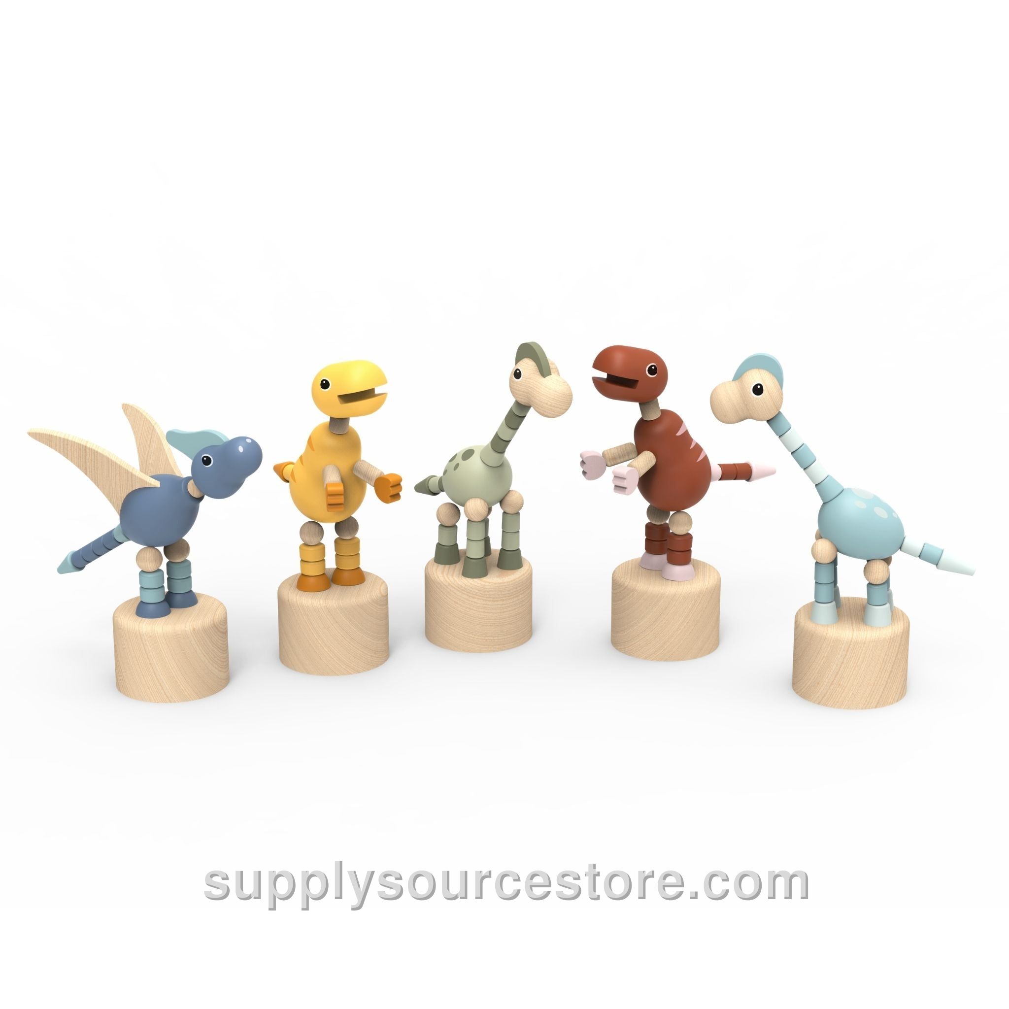 Pushing Puppet - Dinosaur