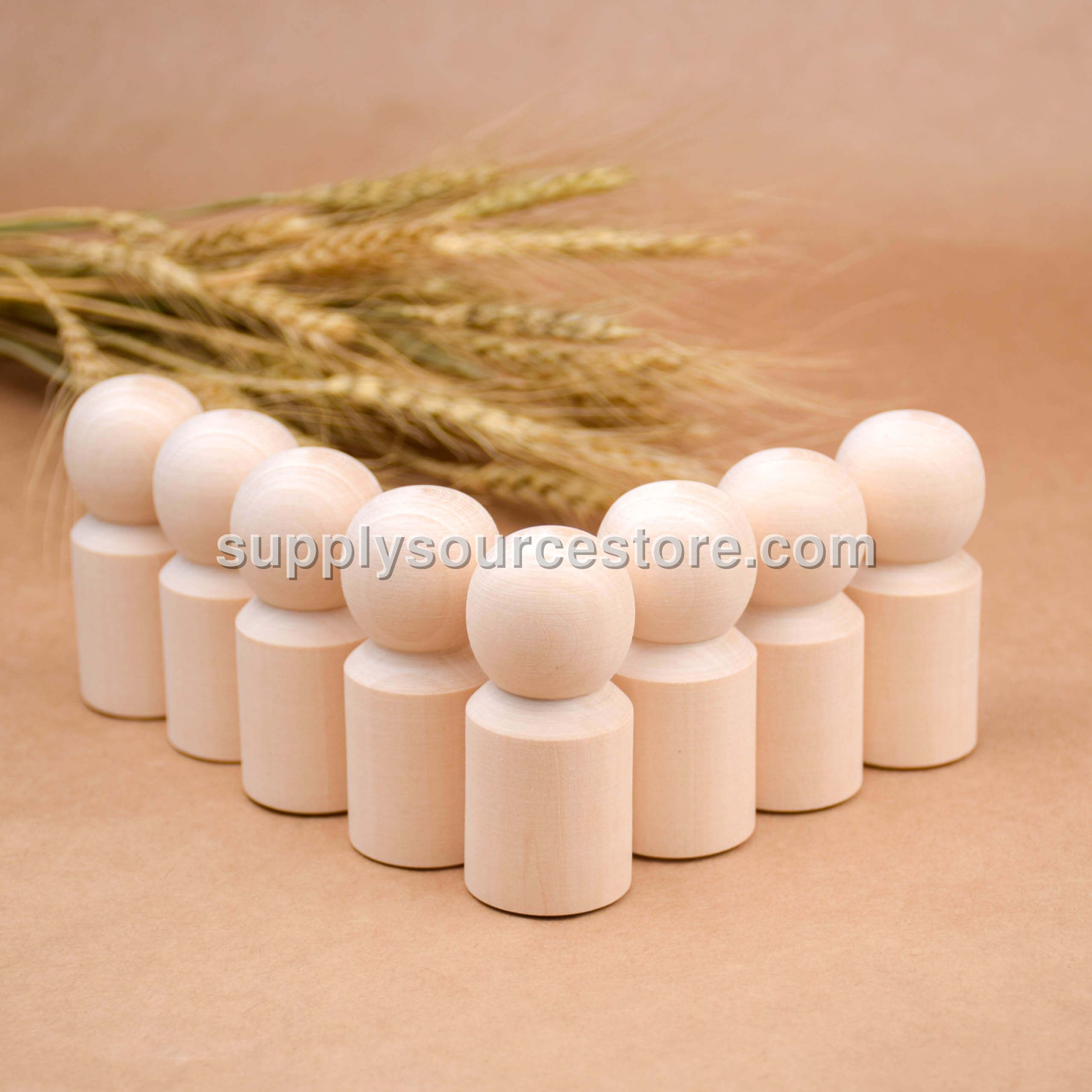 Natural Peg Dolls Dads
