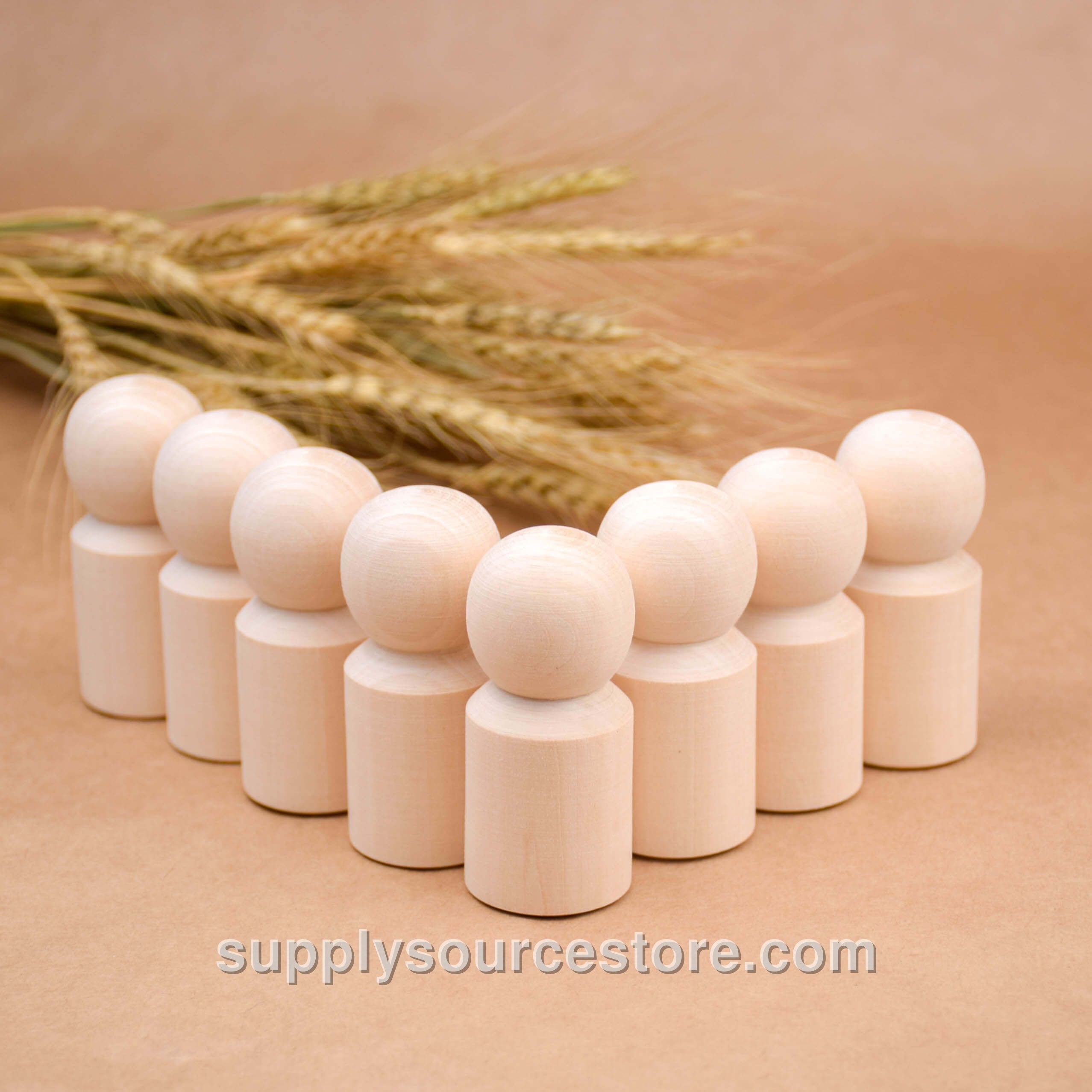 Natural Peg Dolls Dads