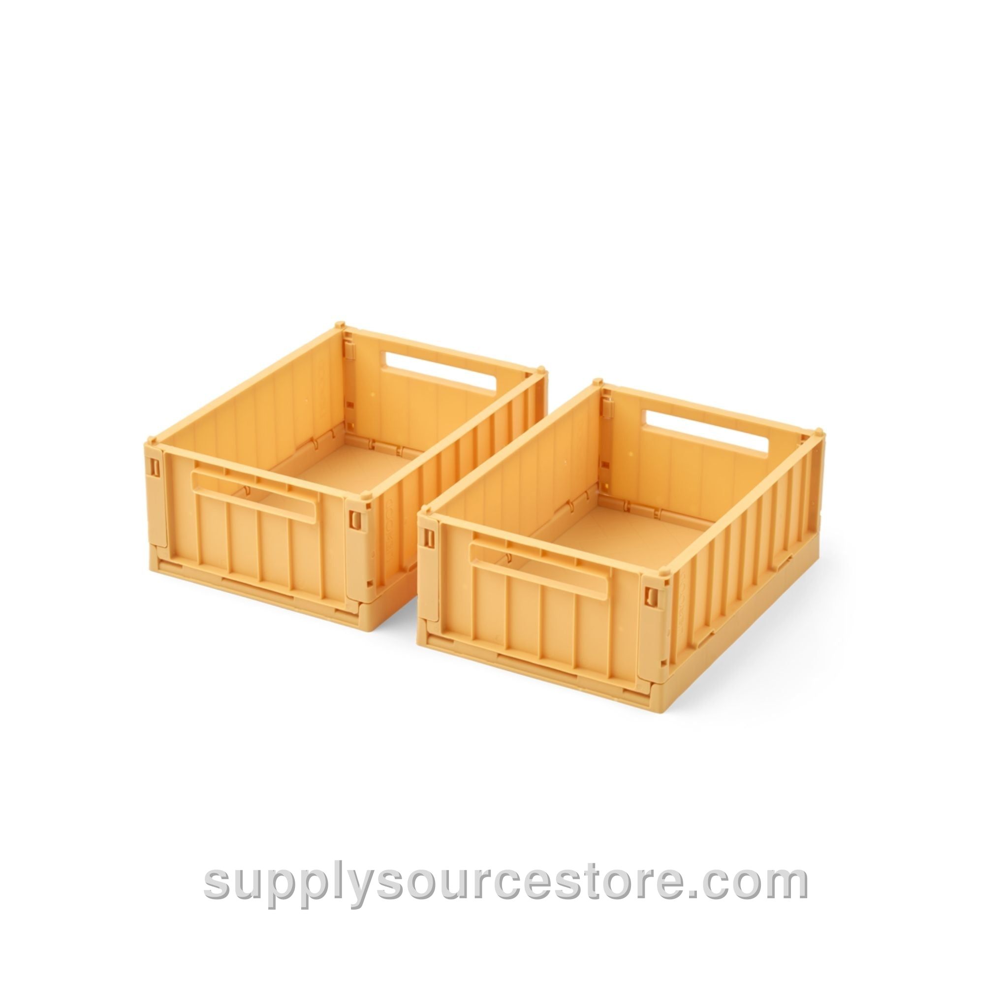 Weston Small Storage Crate Set of 2 - Yuzu