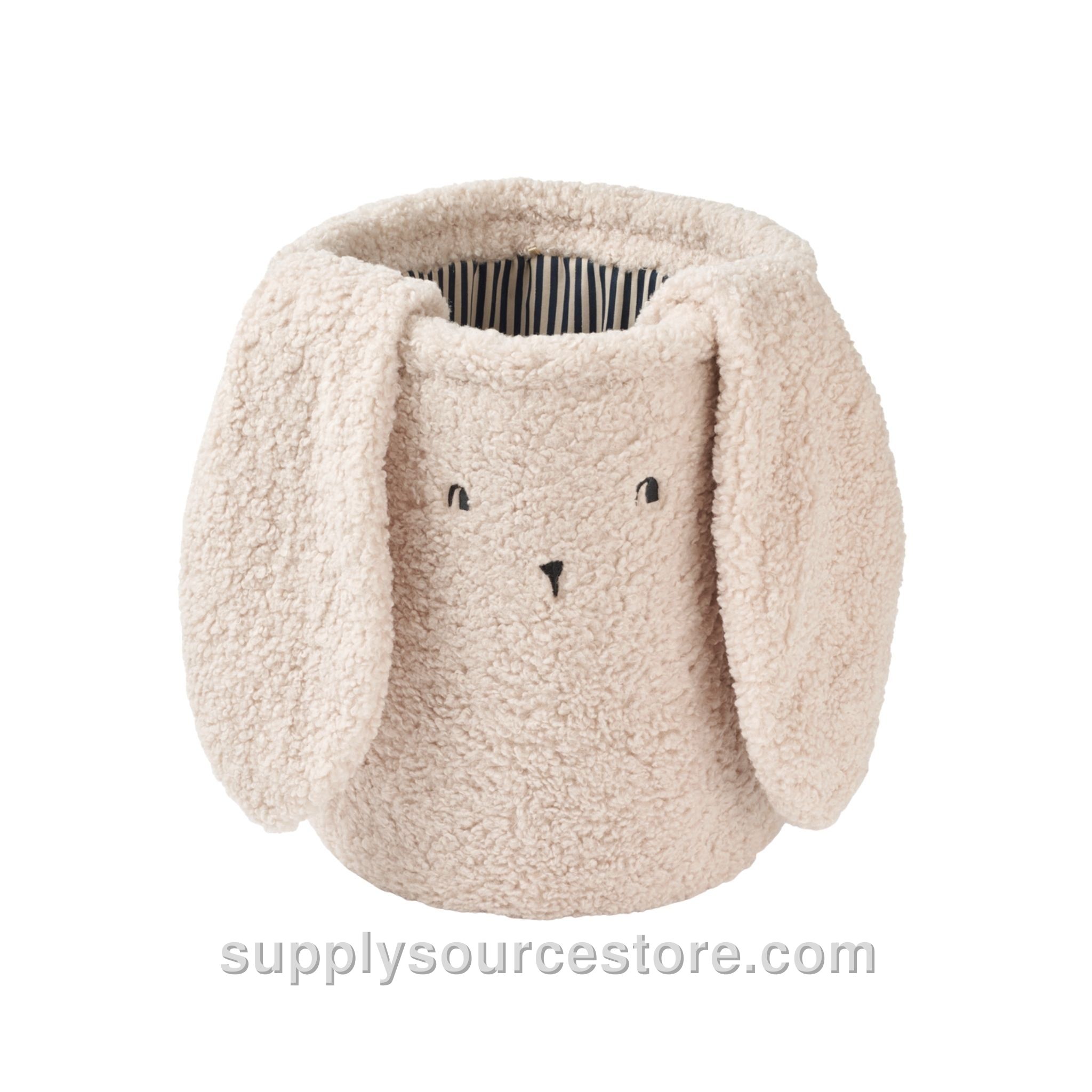 Morley Rabbit Pile Basket - Mist