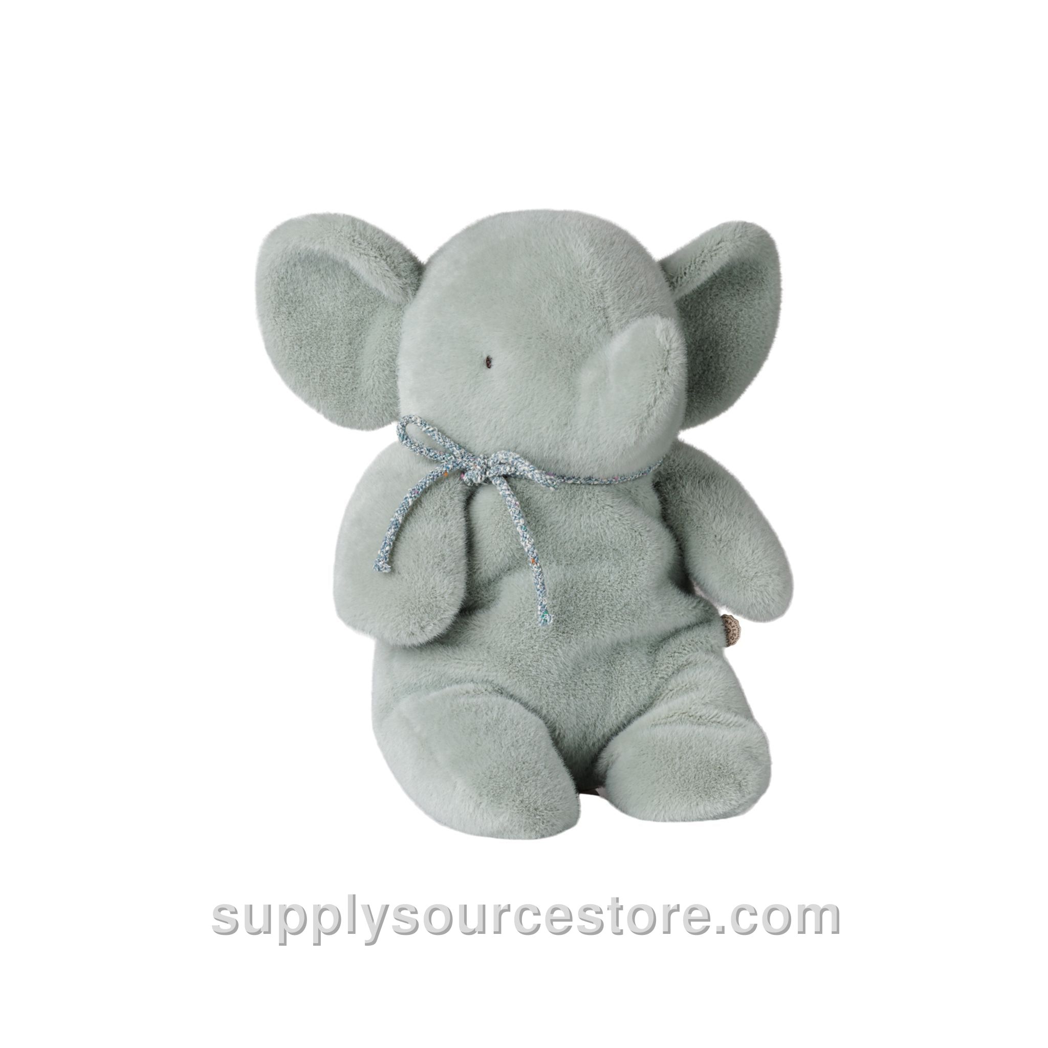 Medium Elephant Plush - Soft Mint