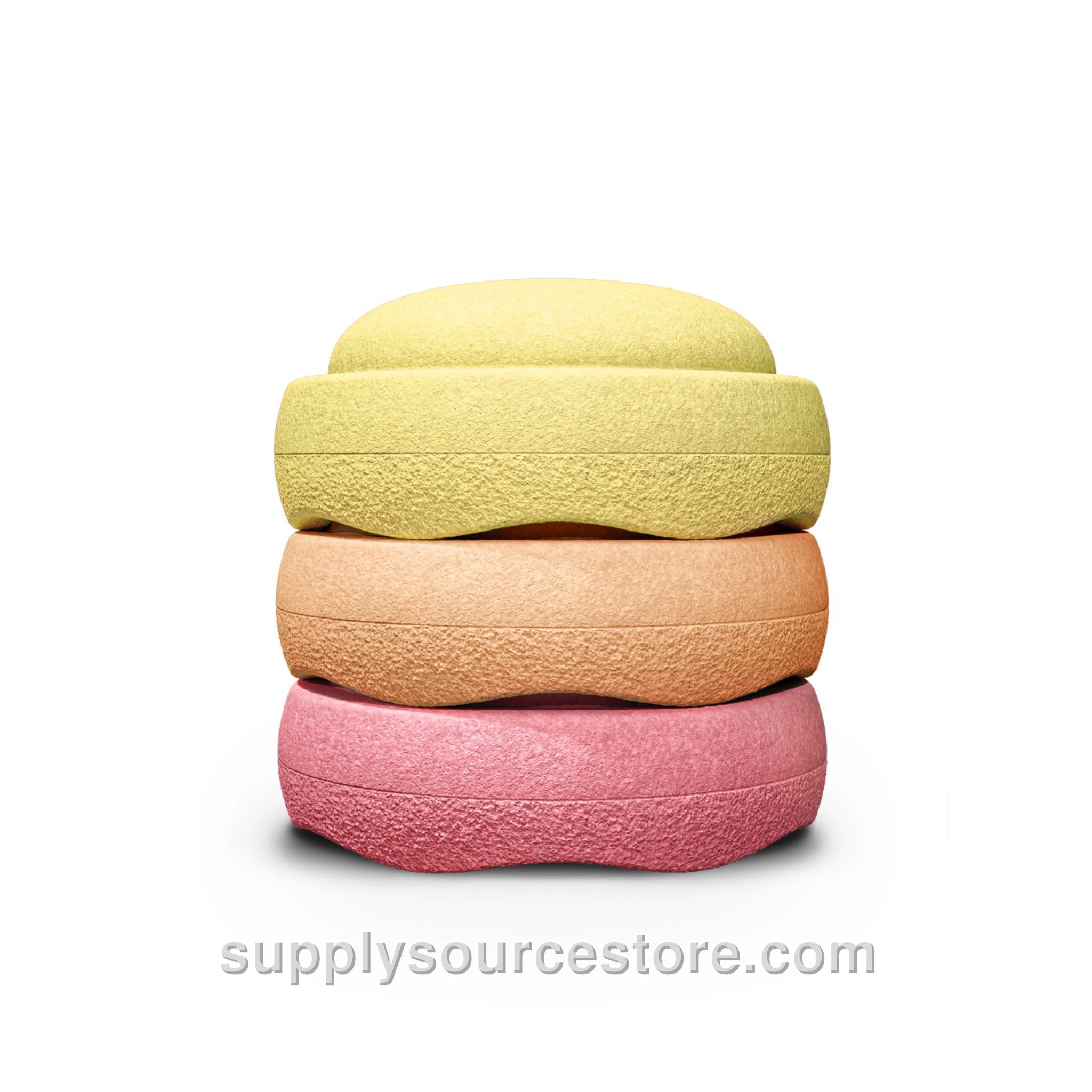 Stepping Stones Set of 3 - Warm Pastel