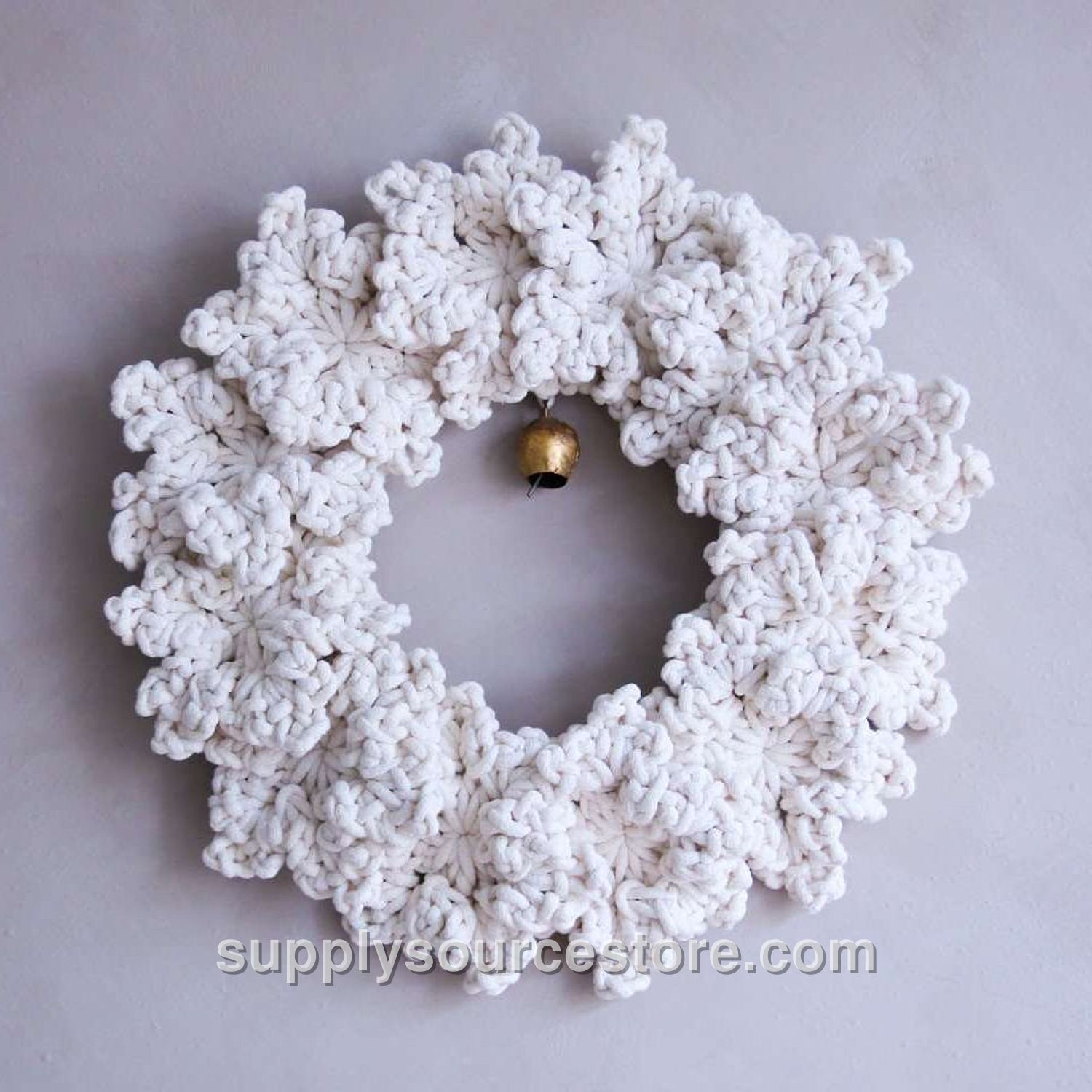 Crochet Christmas Wreath