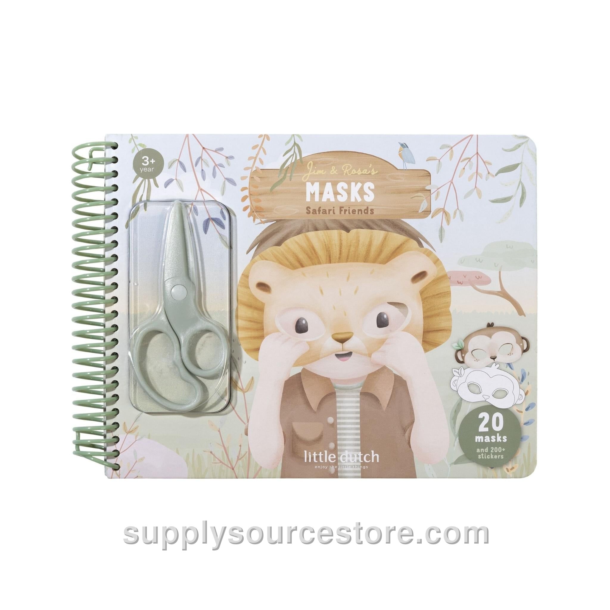 Mask Book - Safari Friends