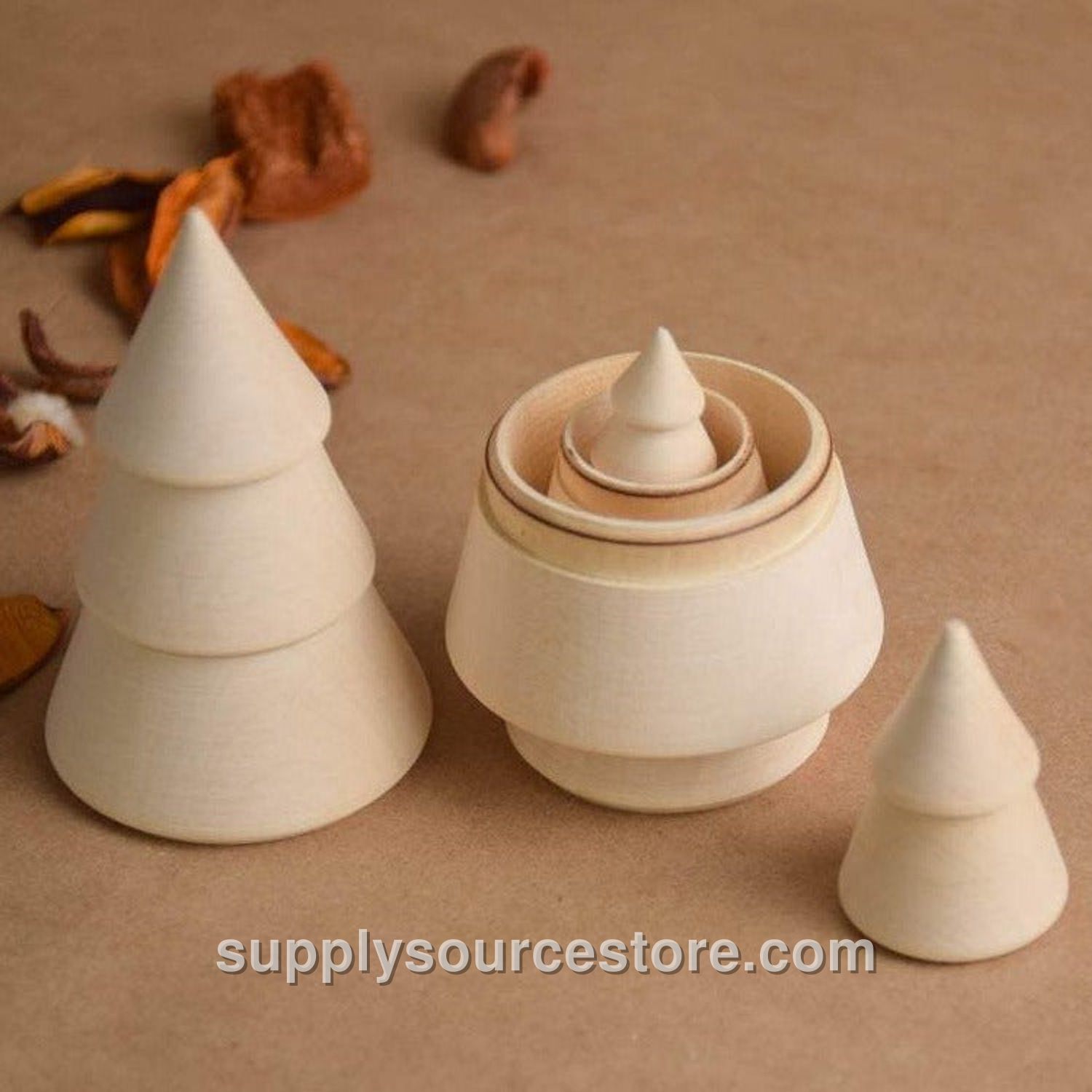 Natural Trees Matryoshka