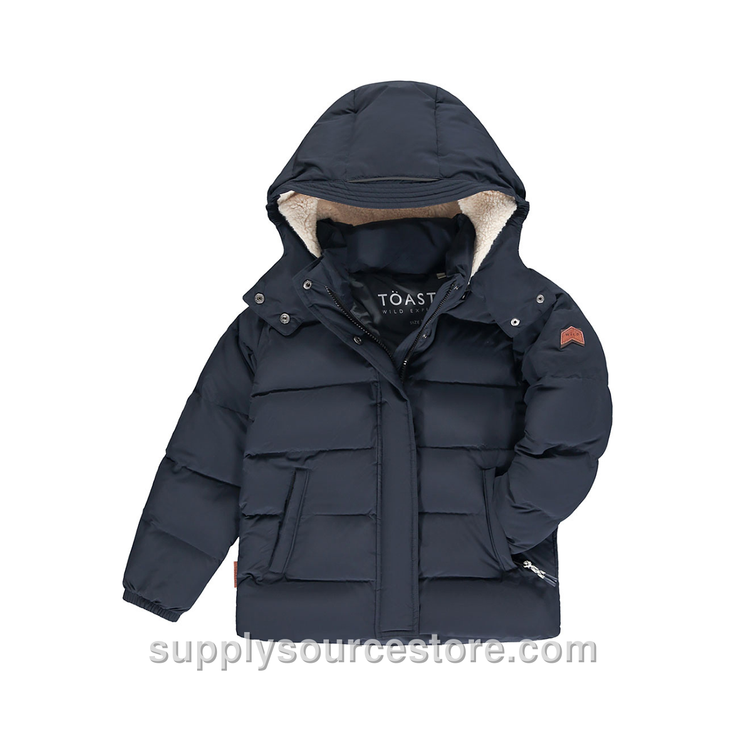 Wild Lunar Puffer Jacket - Ink Navy