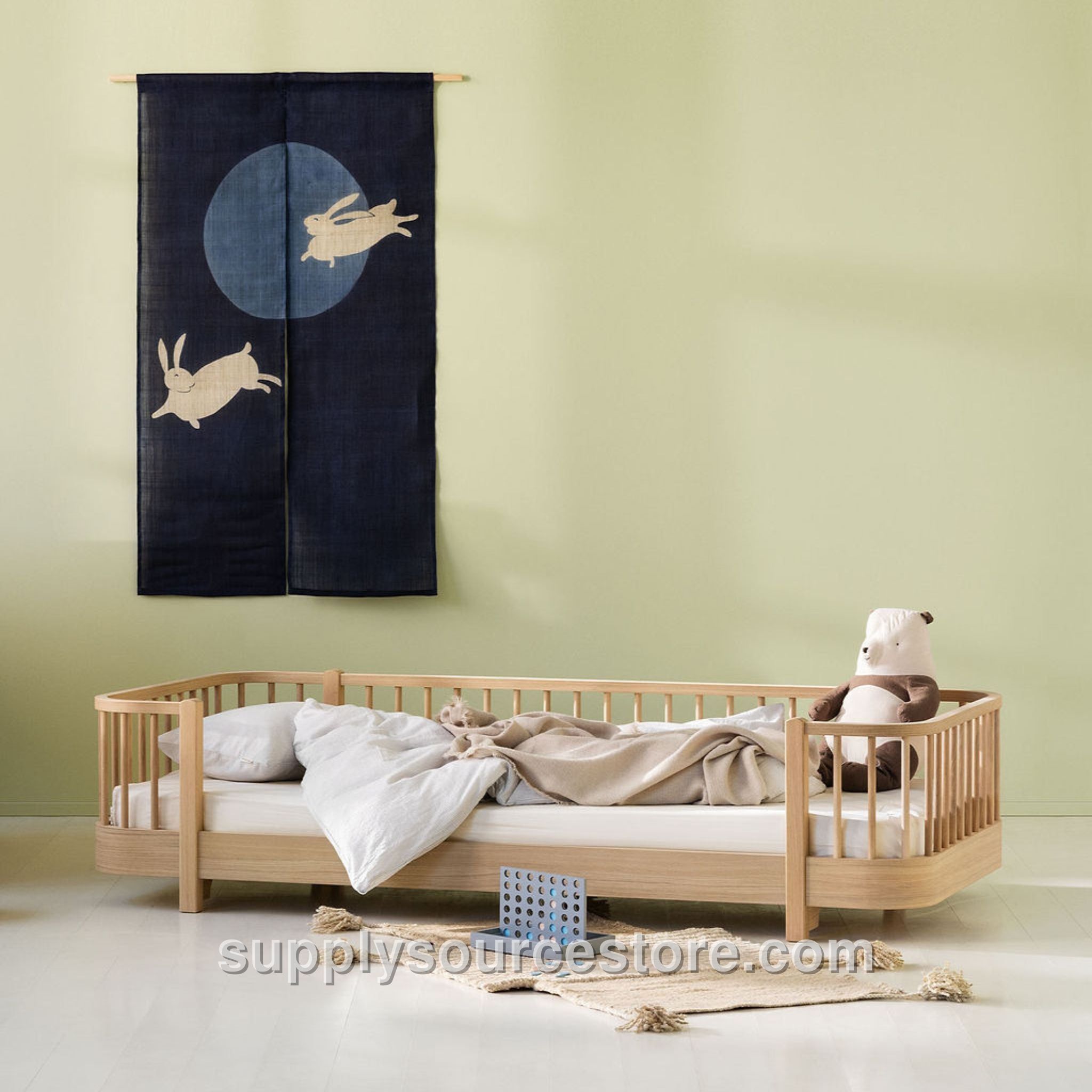 Wood Original Floor Bed - Oak