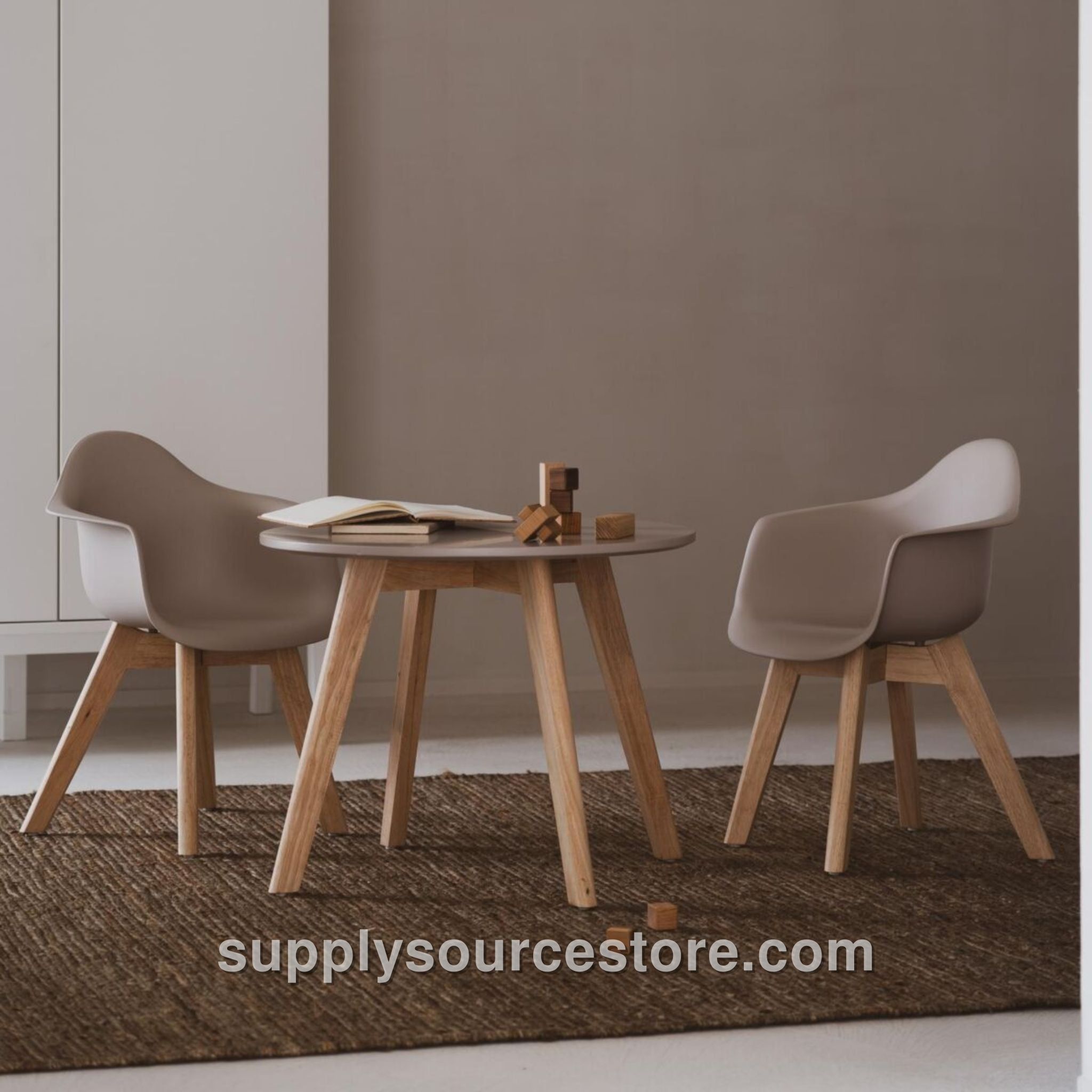 Set Of 2 Kids Chairs - Clay